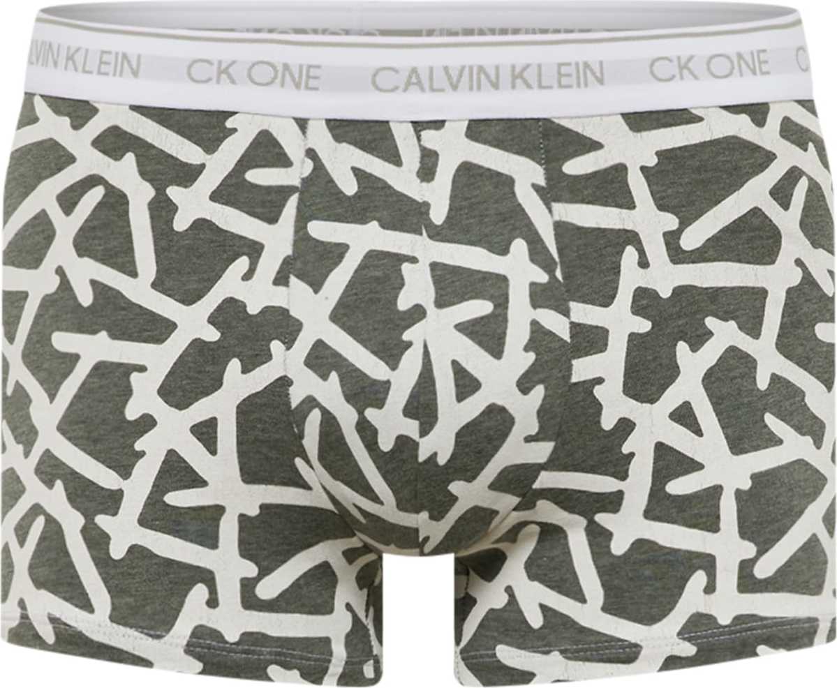 Calvin Klein Underwear Boxerky tmavě šedá / přírodní bílá / šedá