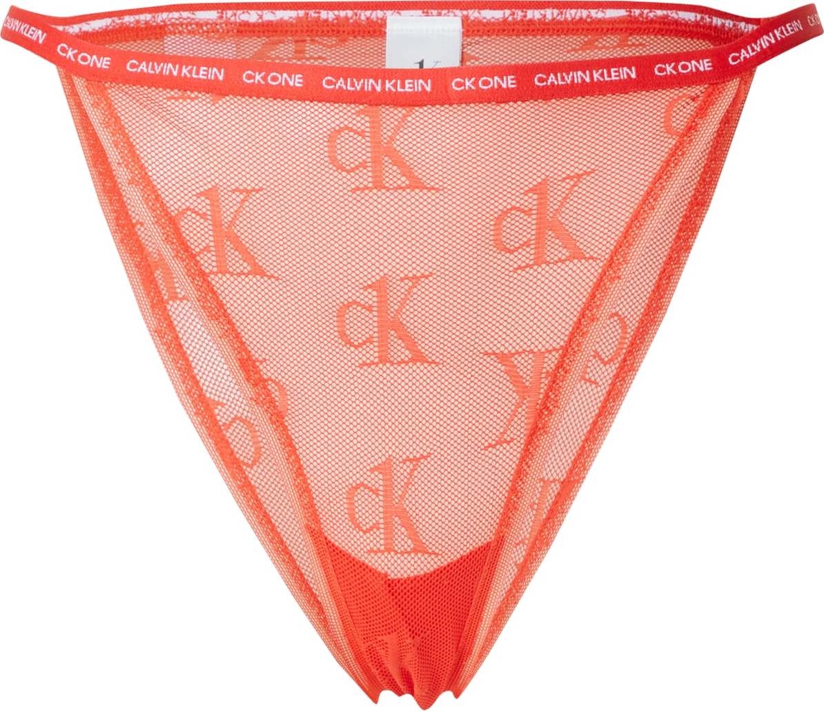 Calvin Klein Underwear Kalhotky červená