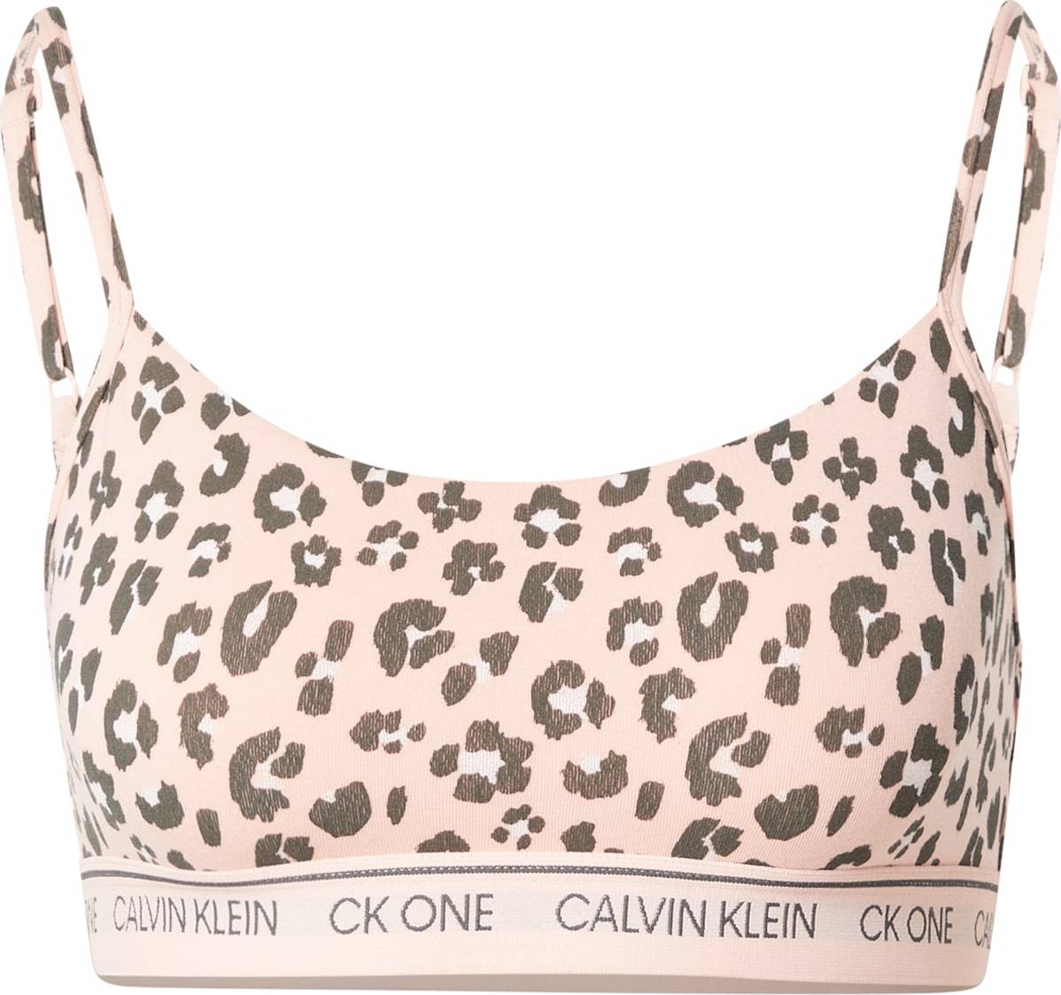 Calvin Klein Underwear Podprsenka pink / černá / bílá