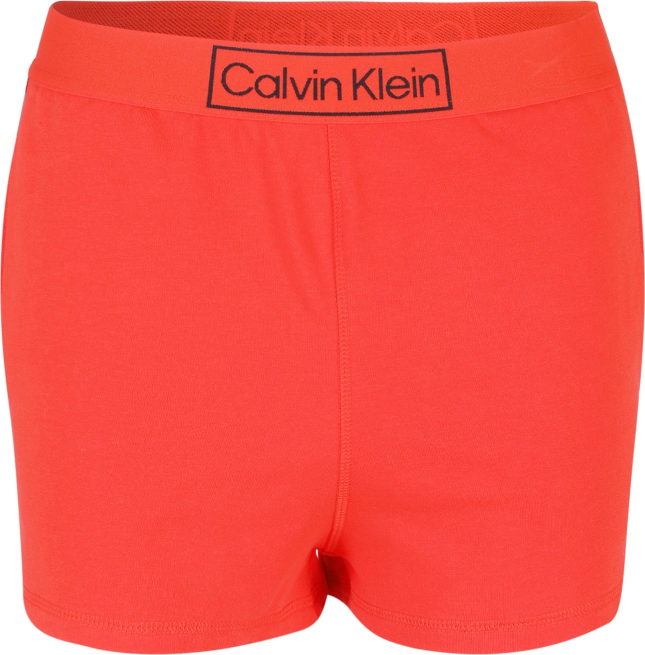 Calvin Klein Underwear Pyžamové kalhoty černá / světle červená
