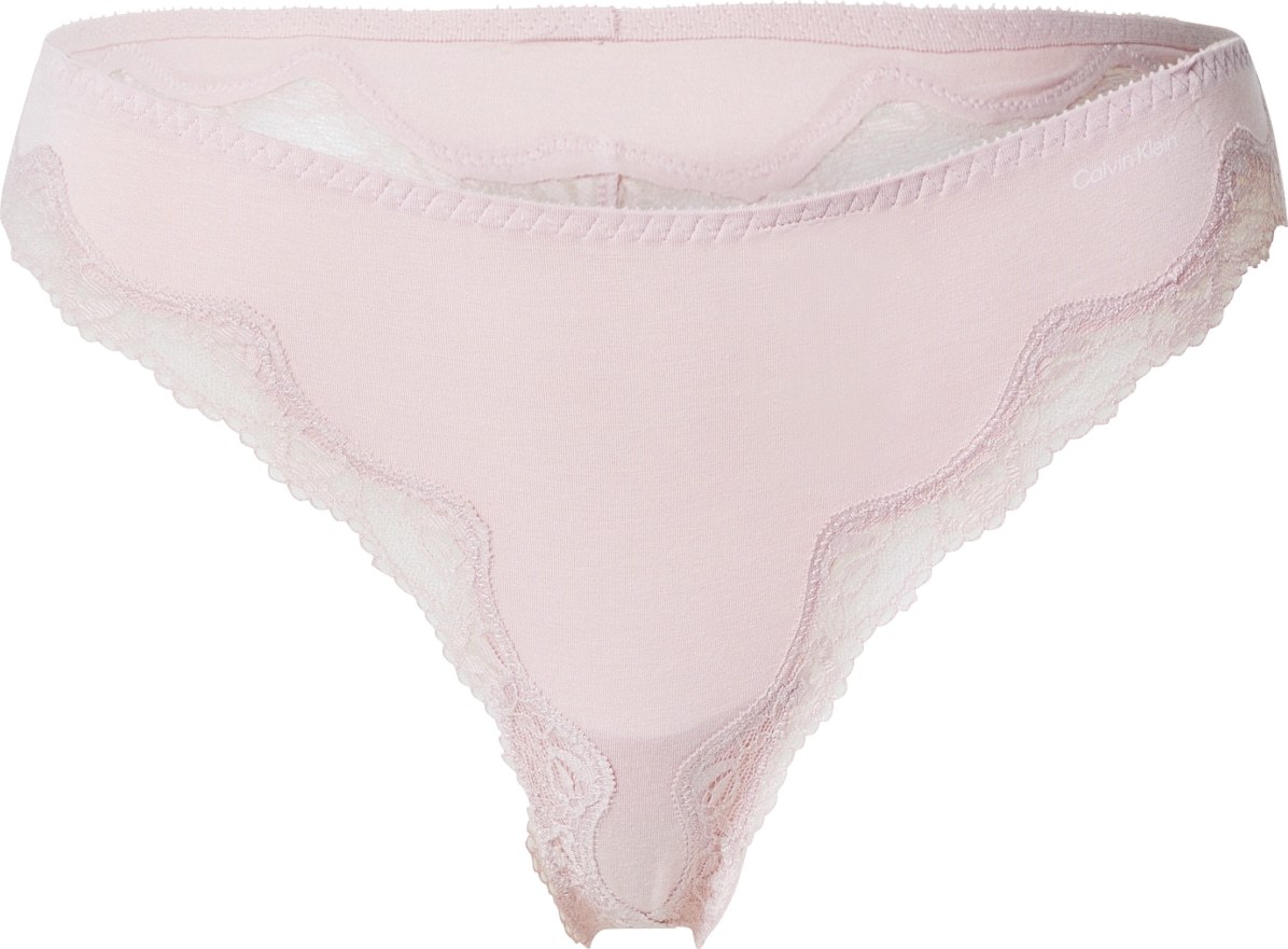 Calvin Klein Underwear Tanga růžová
