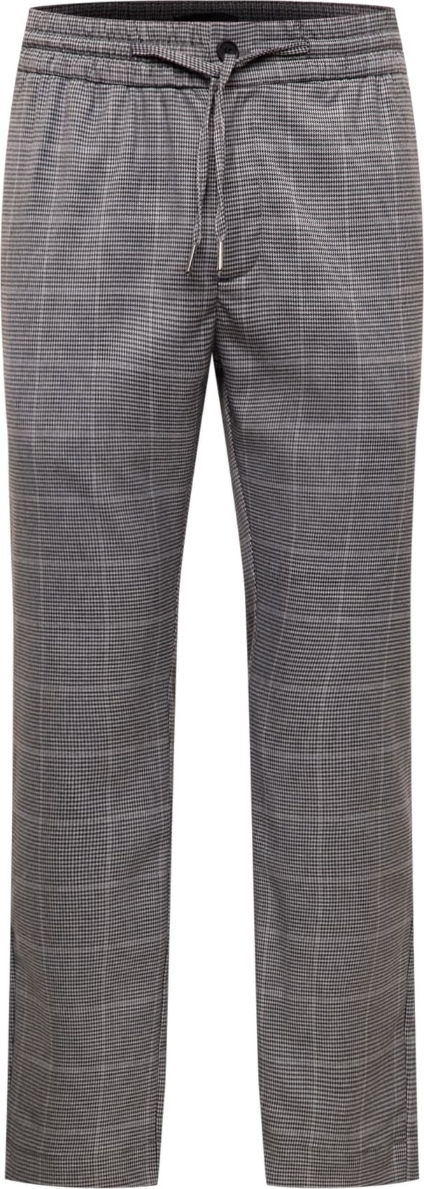 Clean Cut Copenhagen Chino kalhoty 'Barcelona' šedá / černá