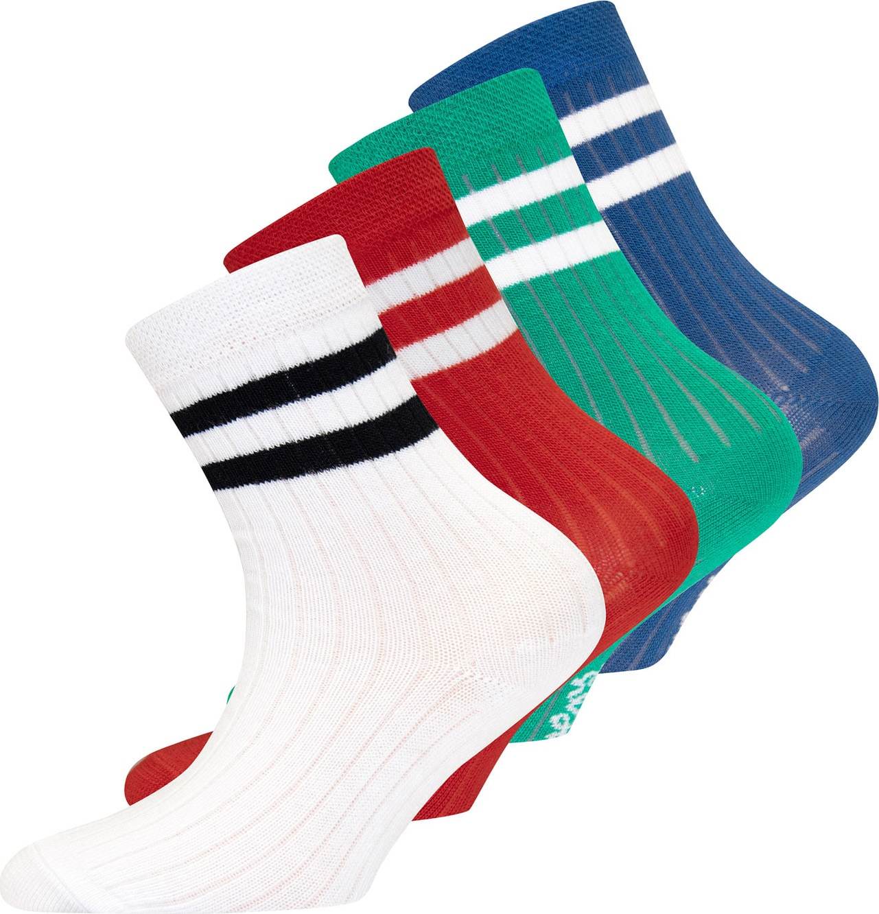EWERS Ponožky bílá / červená / zelená / modrá / černá