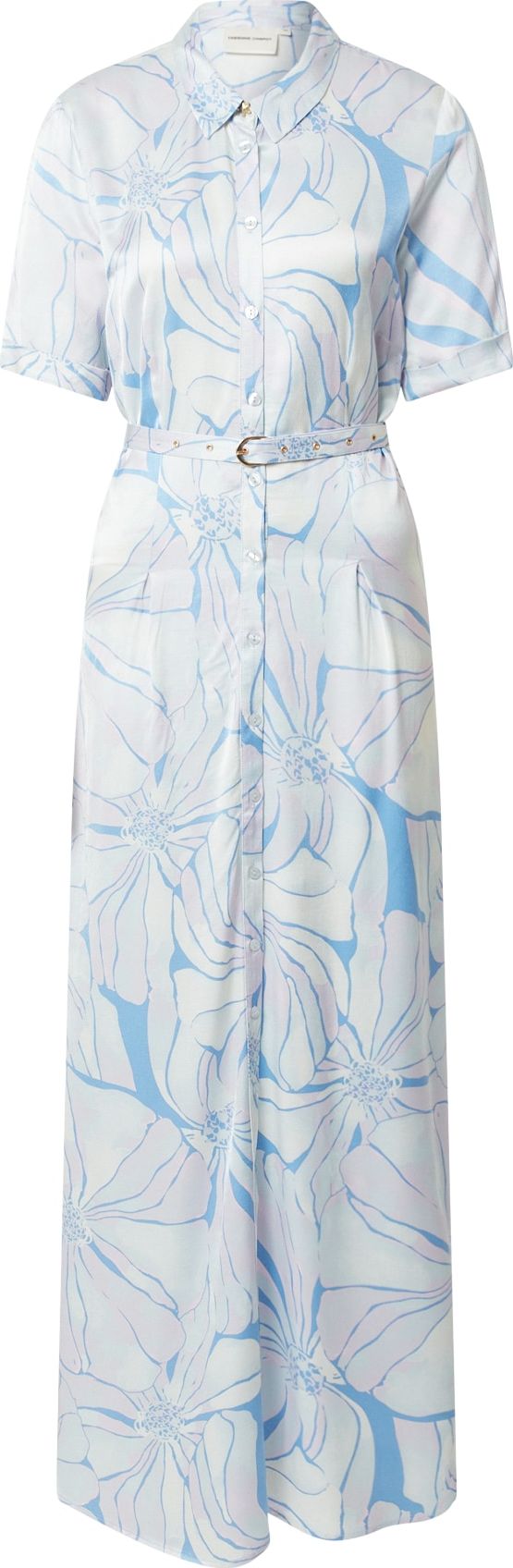 Fabienne Chapot Košilové šaty 'Mia' azurová / mátová / světlemodrá / pastelová fialová