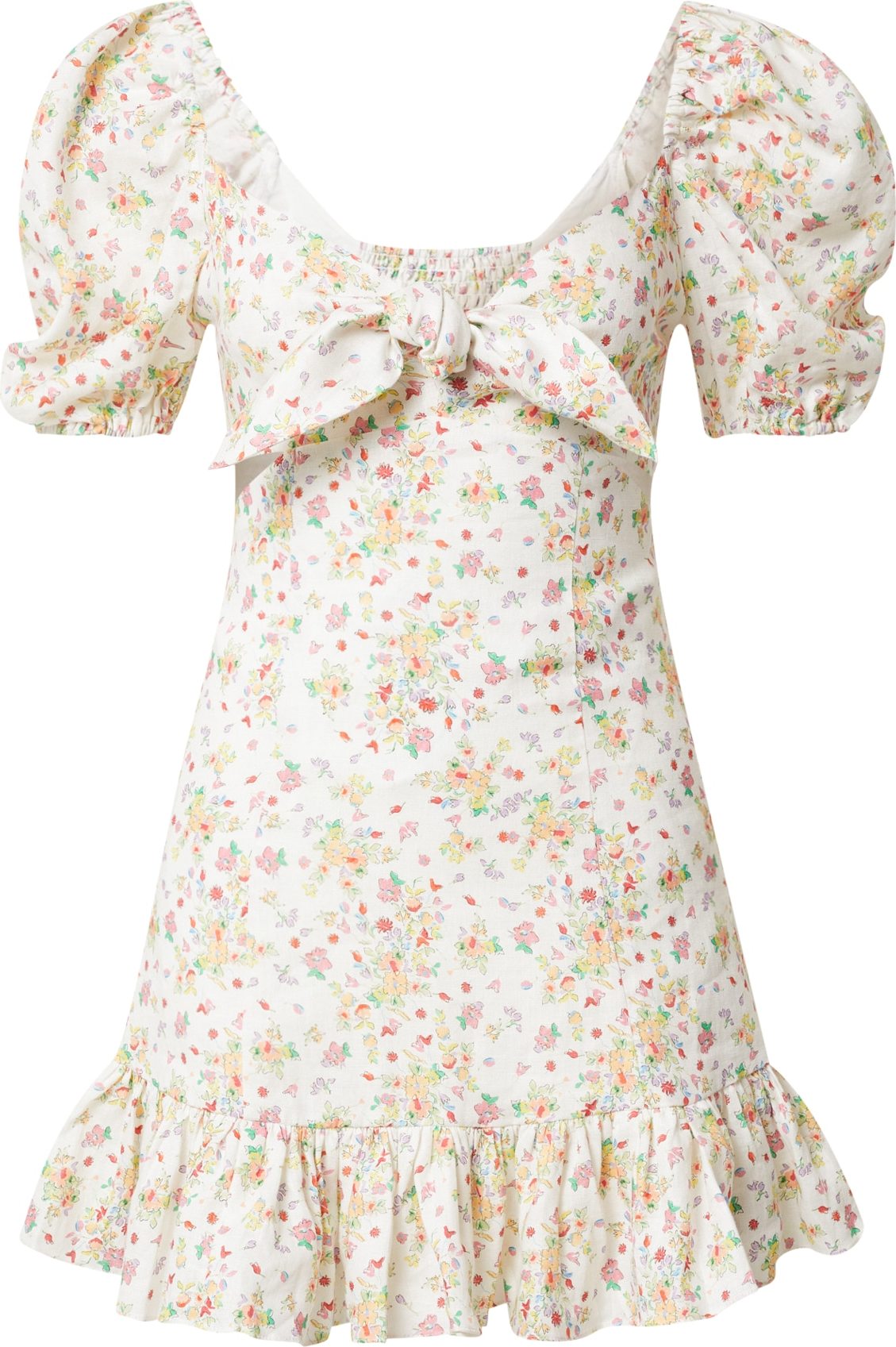 Forever New Letní šaty 'Lizzie' bílá / mix barev