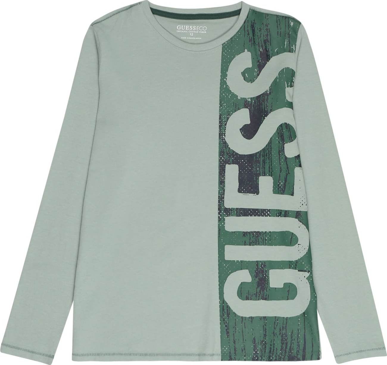 GUESS Tričko zelená / pastelově zelená / marine modrá