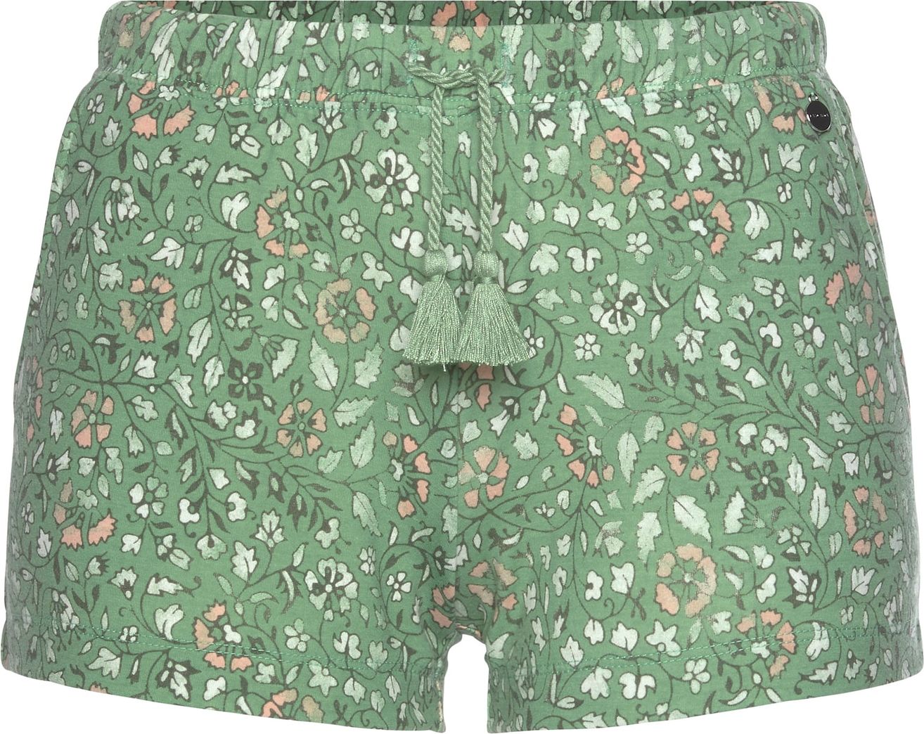 LASCANA Pyžamové kalhoty zelená / mix barev