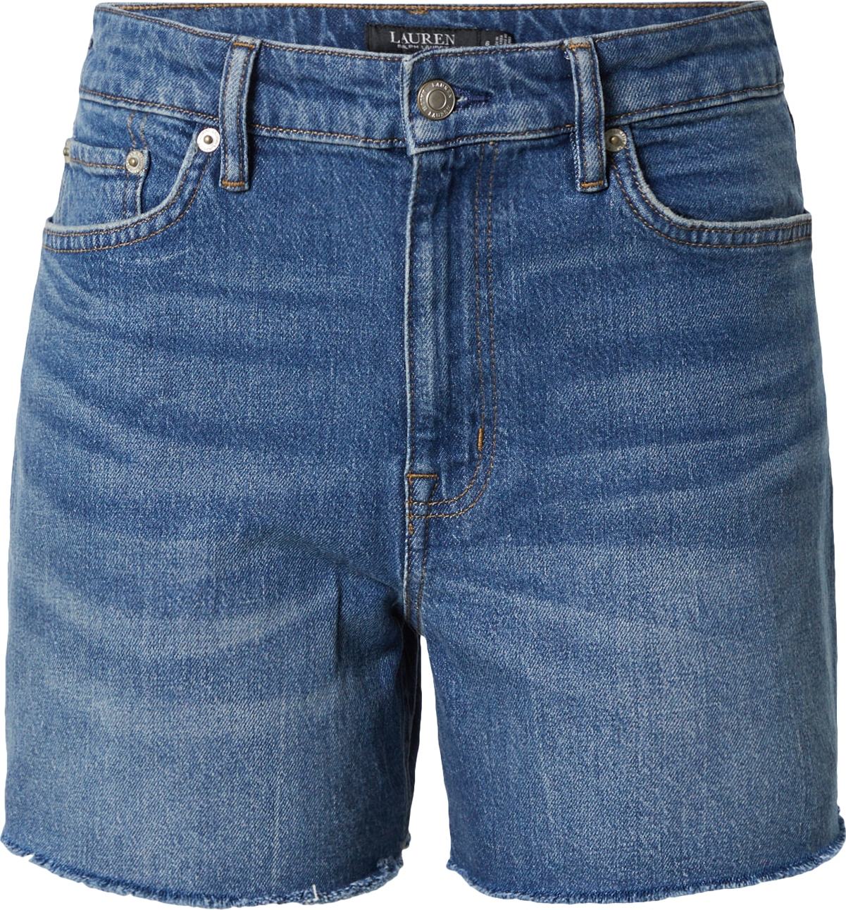 Lauren Ralph Lauren Džíny tmavě modrá