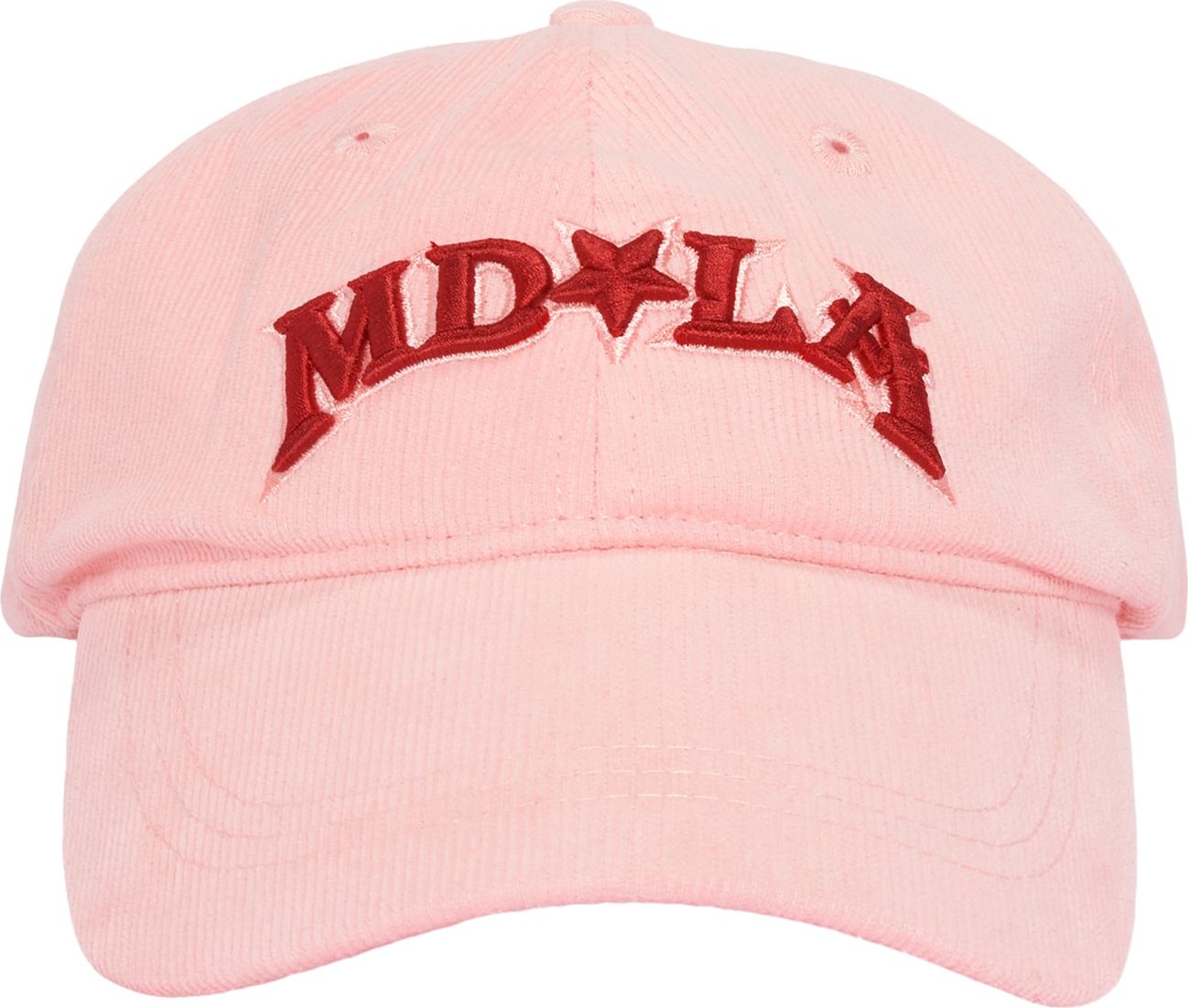 Magdeburg Los Angeles Kšiltovka 'CORD PINK' červená / růžová
