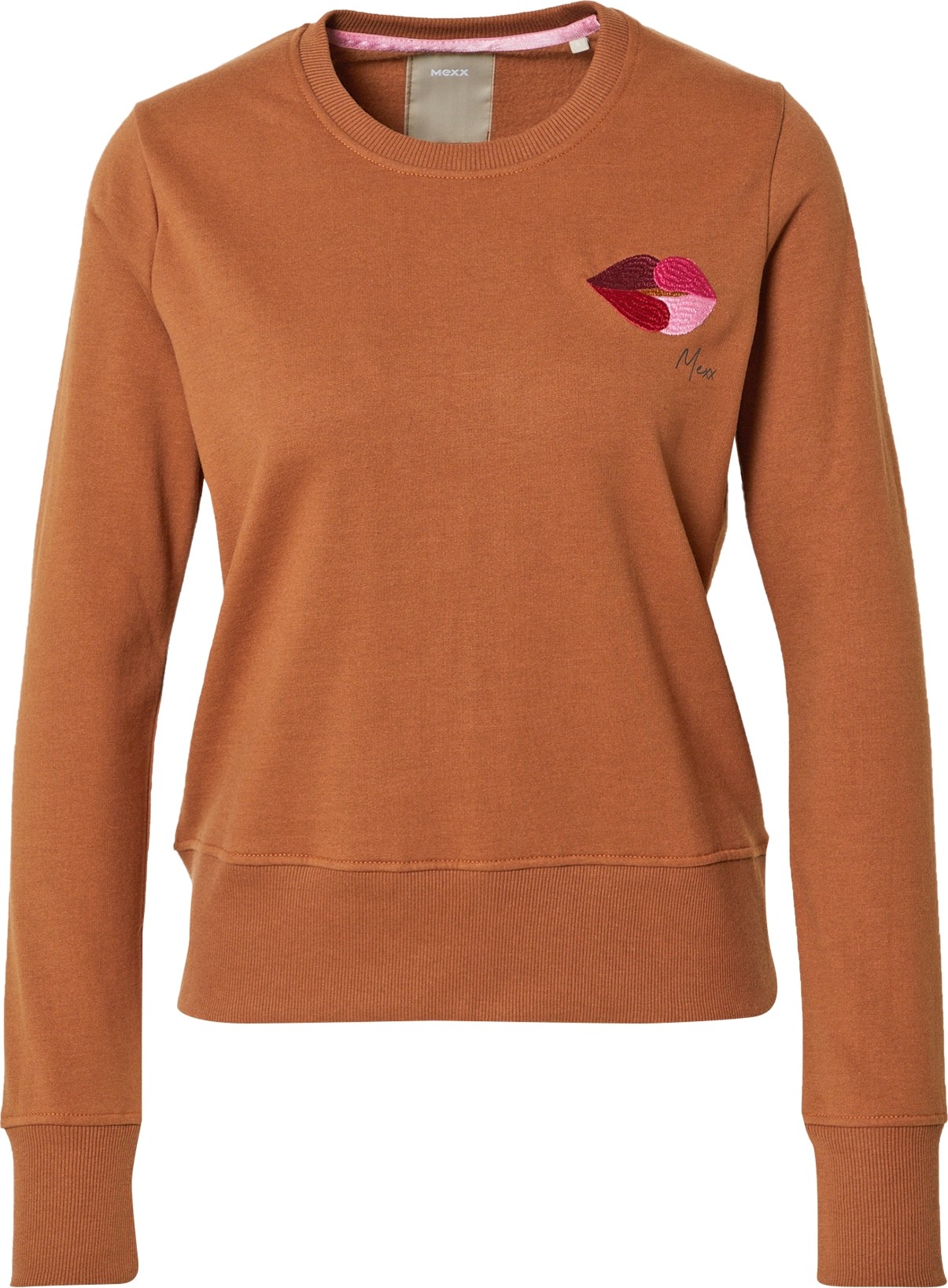 MEXX Mikina pink / tmavě oranžová / tmavě šedá / růžová / eosin