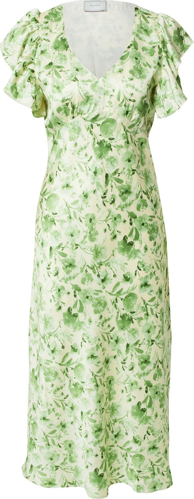 Neo Noir Letní šaty 'Zahara' světle zelená / béžová