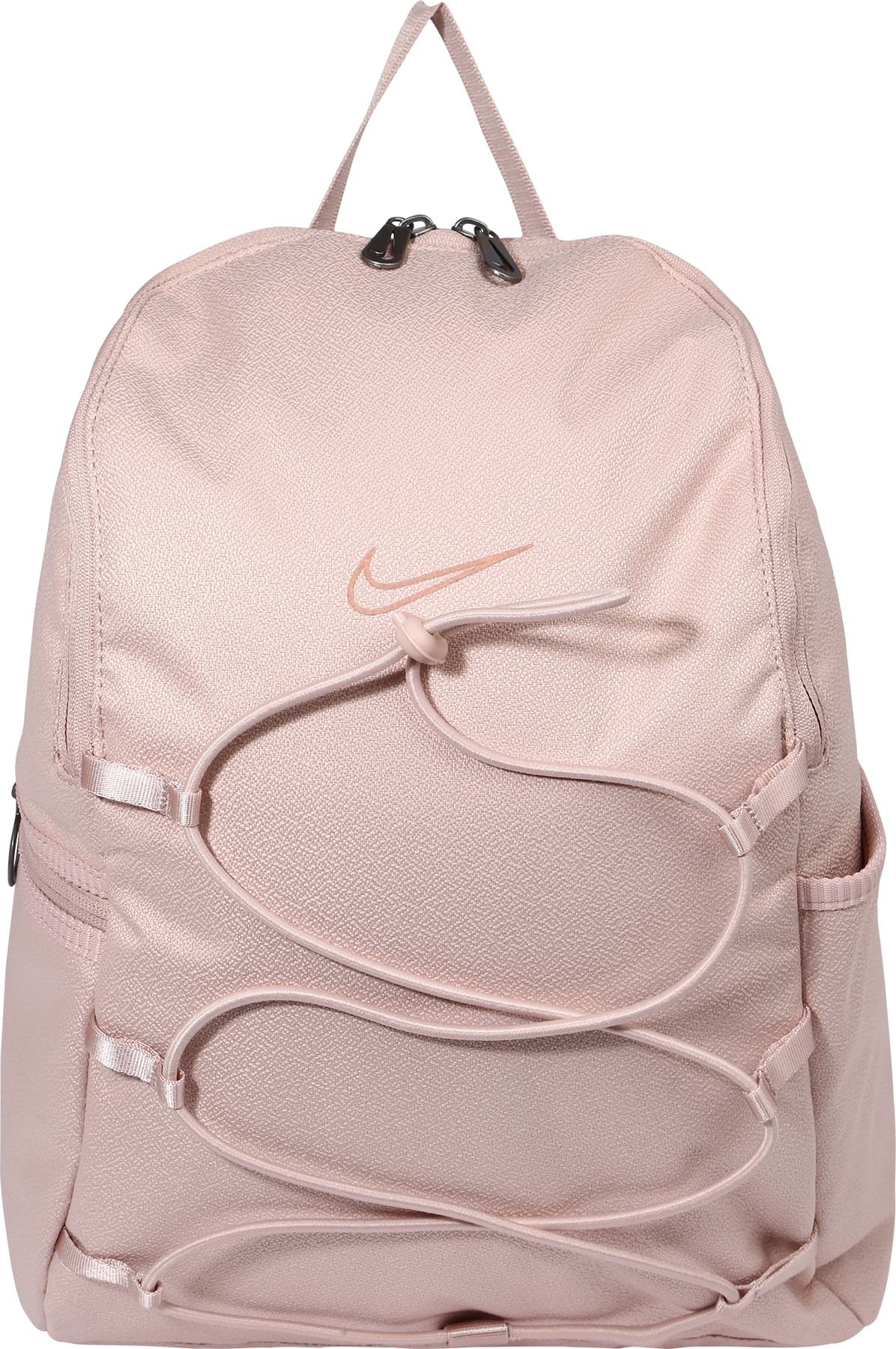NIKE Sportovní batoh 'One' pastelově růžová / oranžová