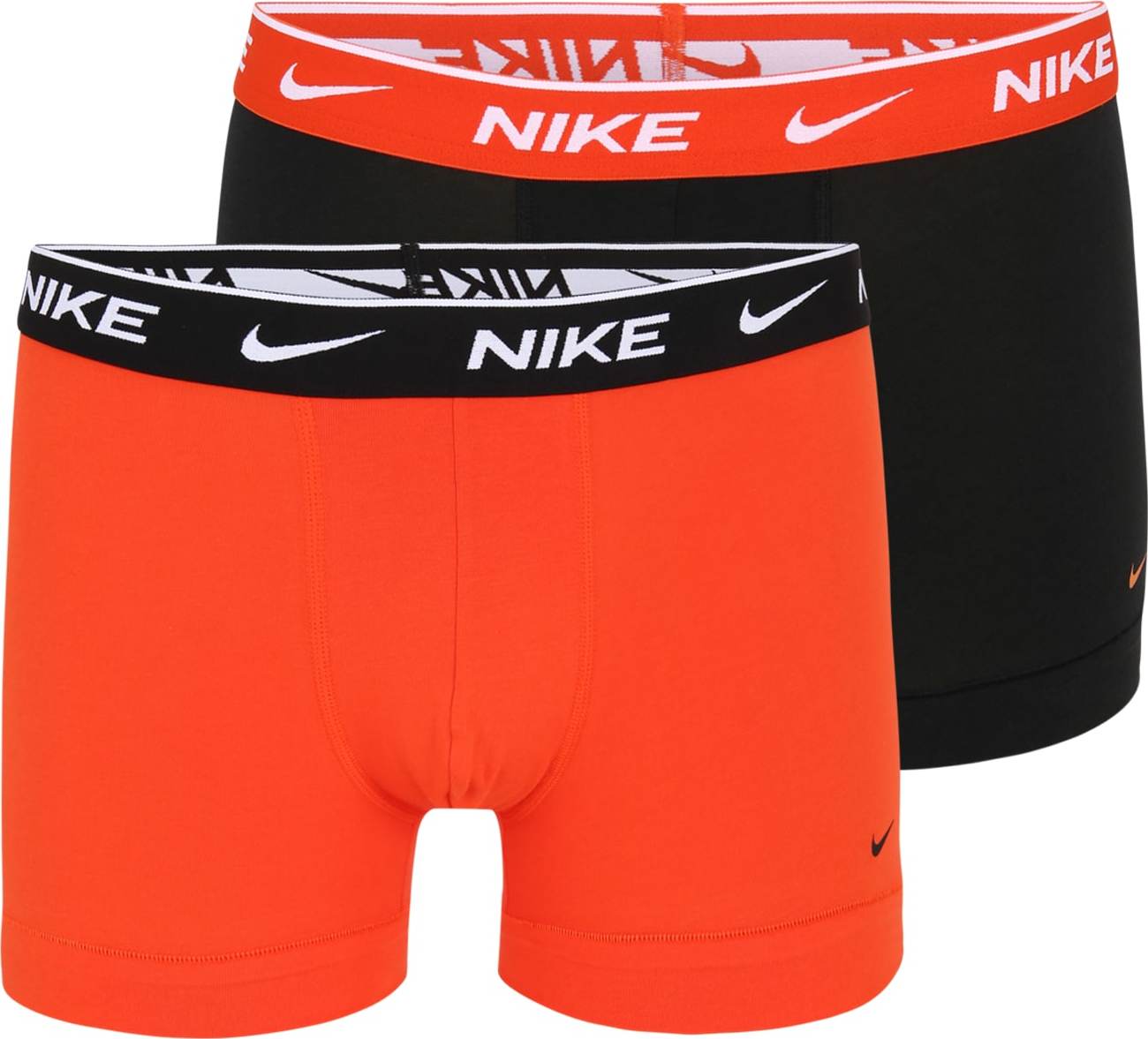 NIKE Sportovní spodní prádlo oranžová / černá / bílá