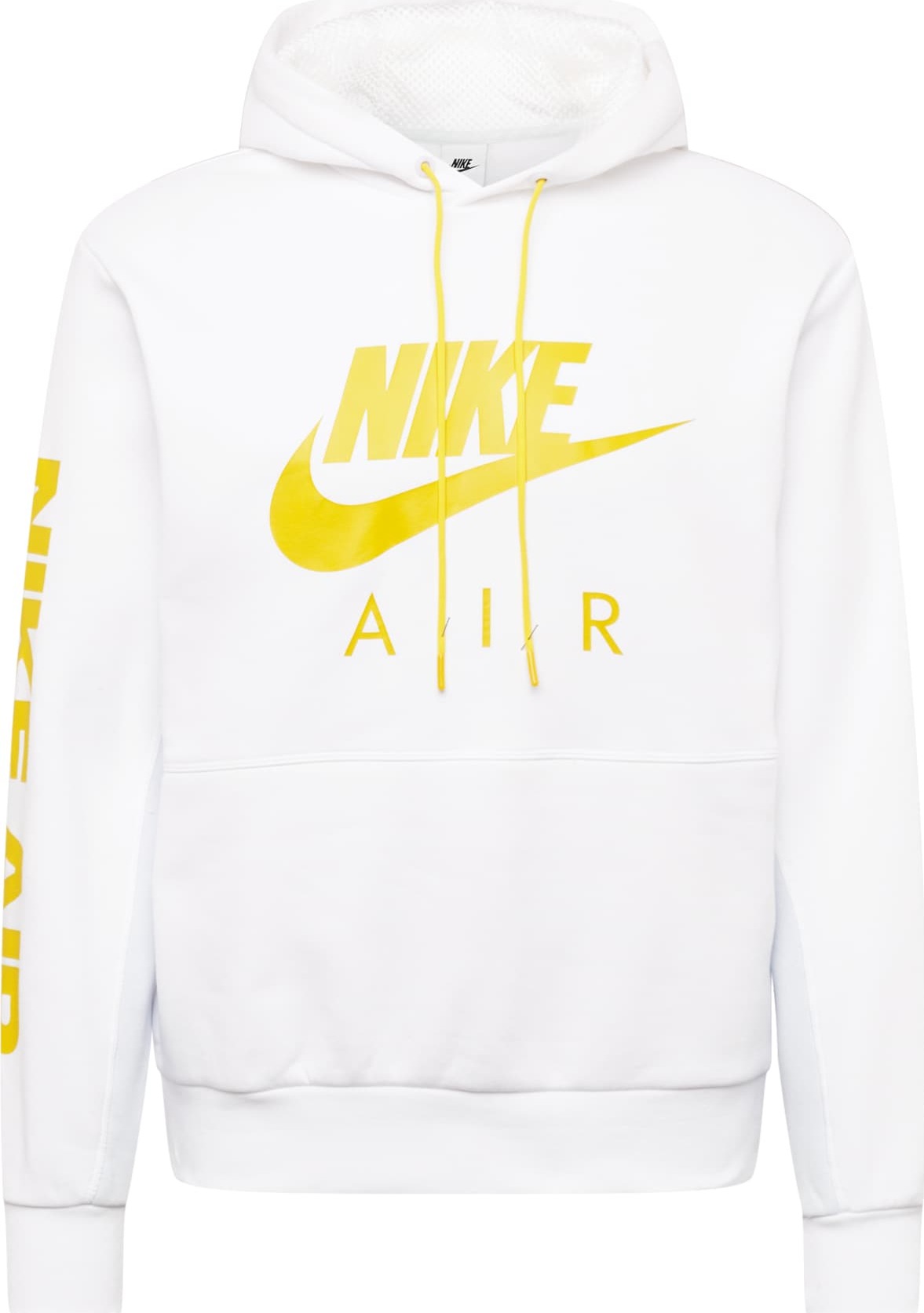 Nike Sportswear Mikina bílá / žlutá