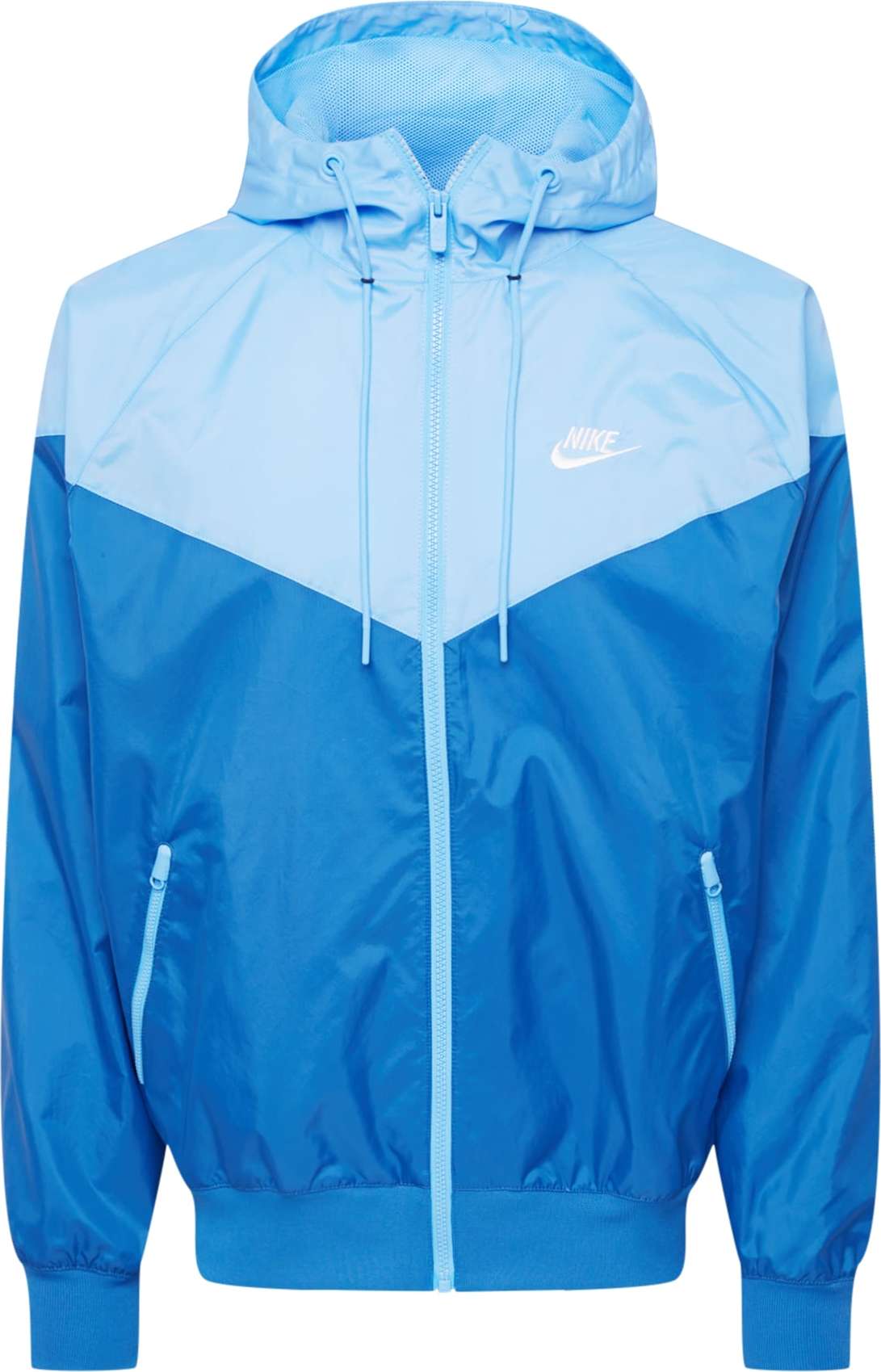 Nike Sportswear Přechodná bunda nebeská modř / světlemodrá / bílá