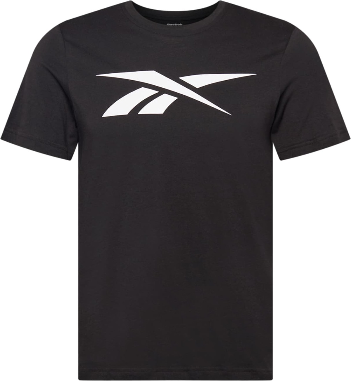 Reebok Sport Funkční tričko 'Vector' černá / bílá