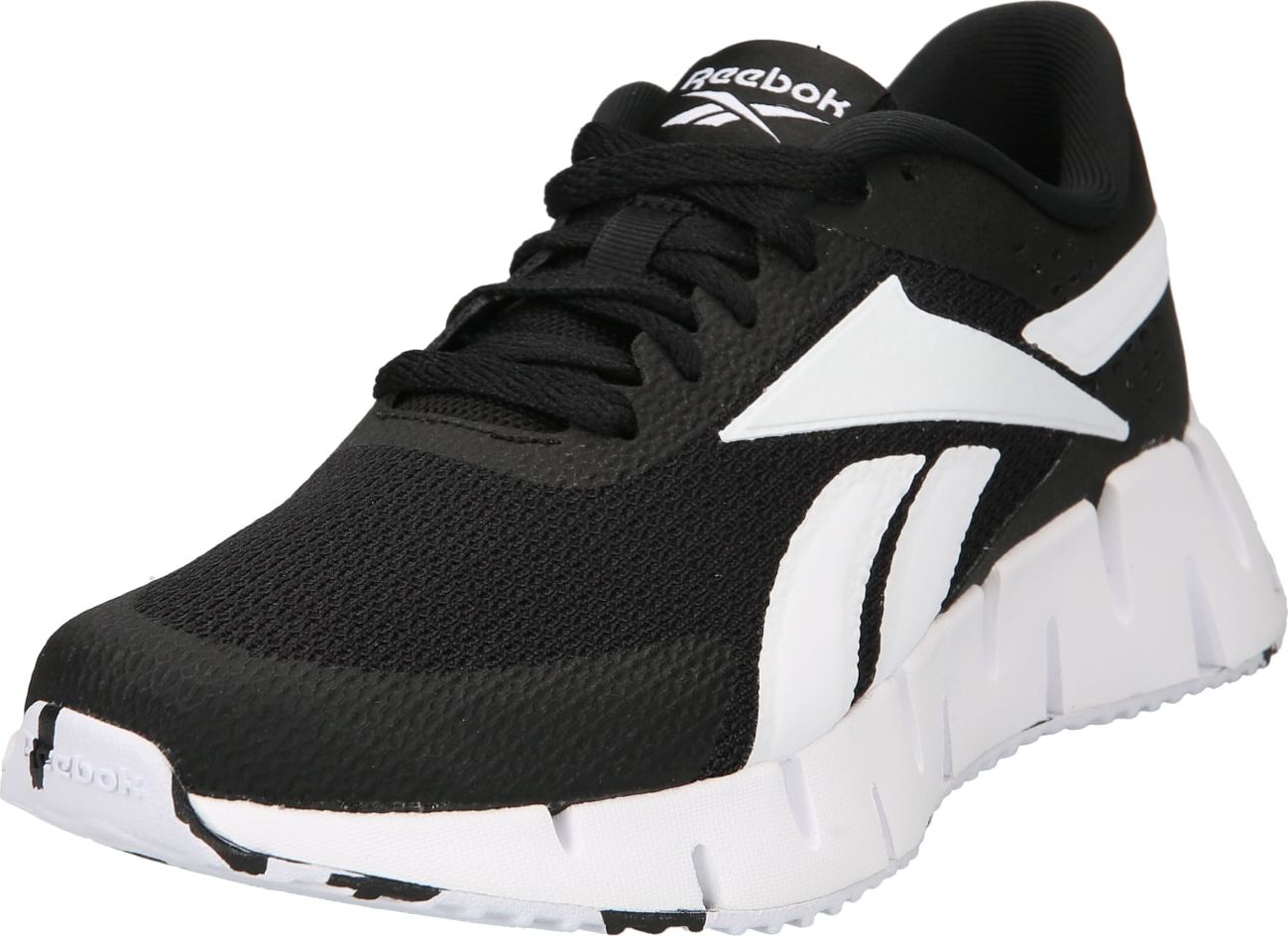 Reebok Classics Sportovní boty 'Zig Dynamica' černá / bílá