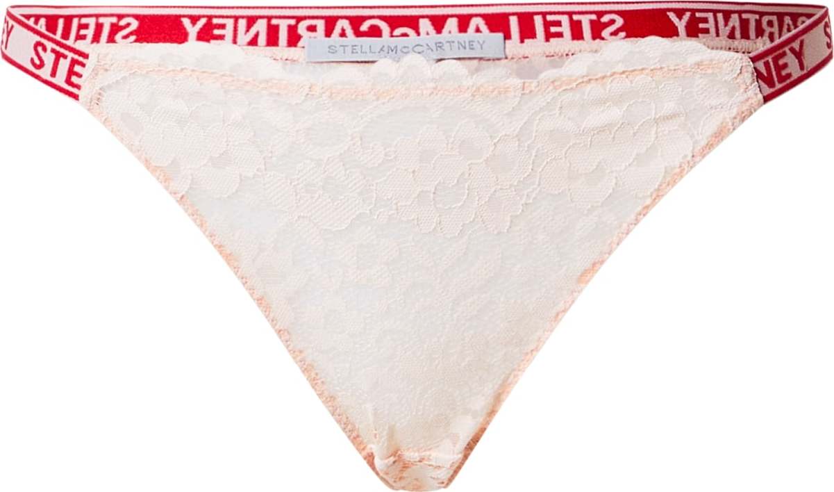 Stella McCartney Kalhotky pudrová / červená