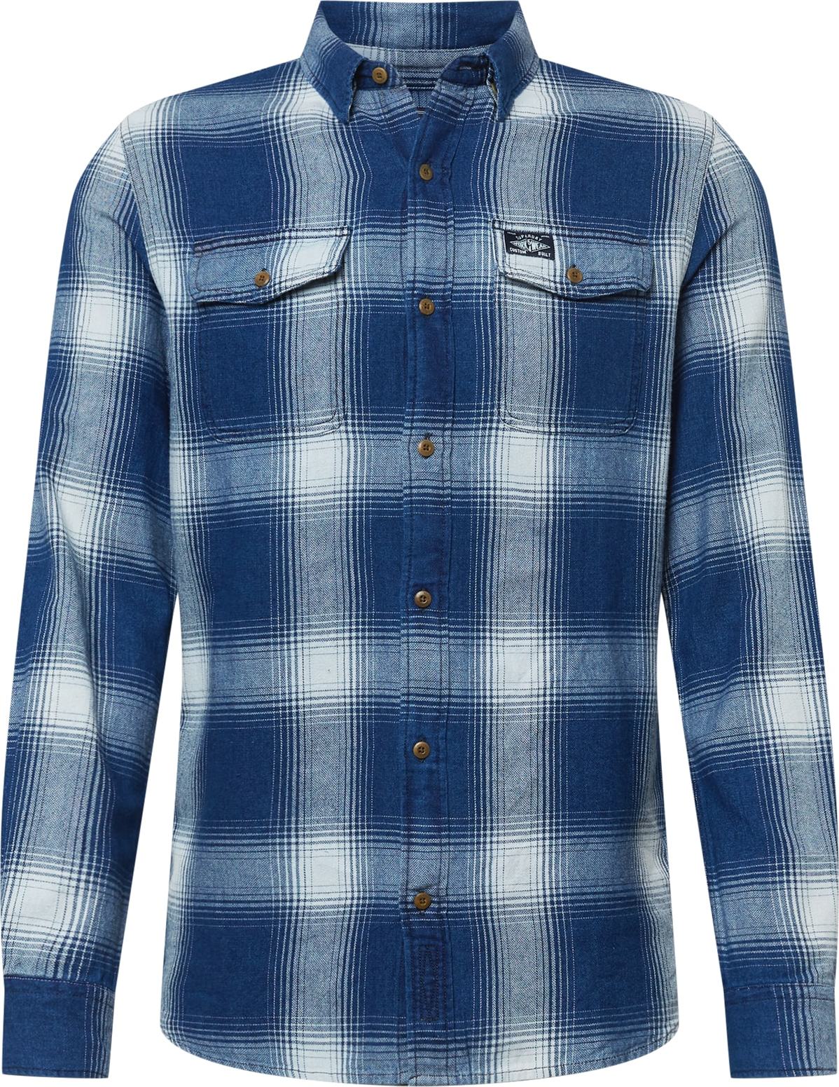 Superdry Košile 'Trailsman' bílá / noční modrá