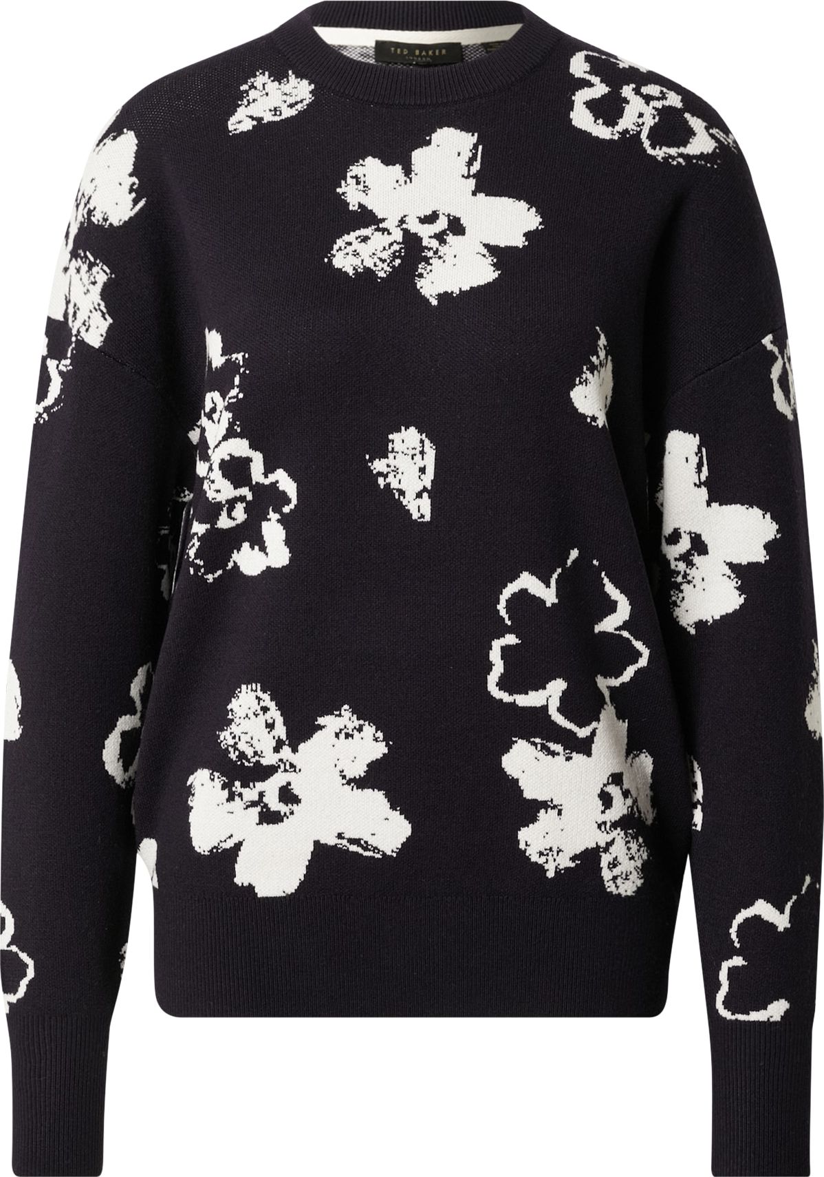 Ted Baker Mikina 'WIONNA' kobaltová modř / bílá