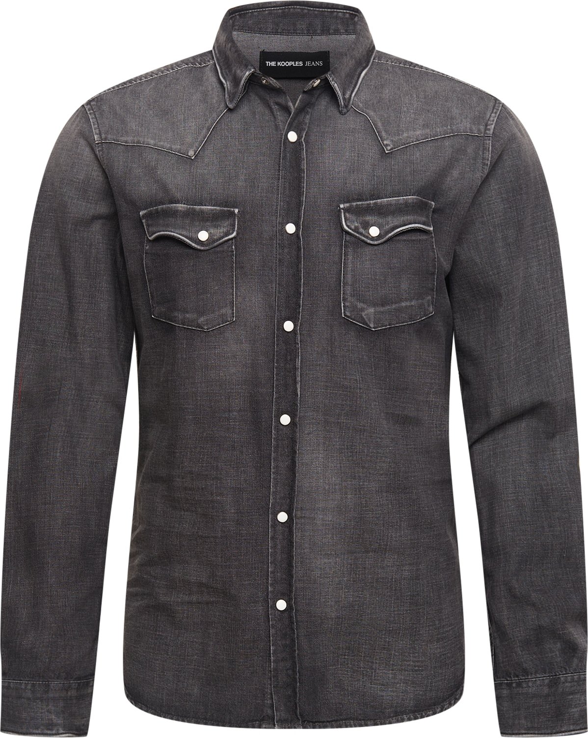 The Kooples Košile šedá džínová