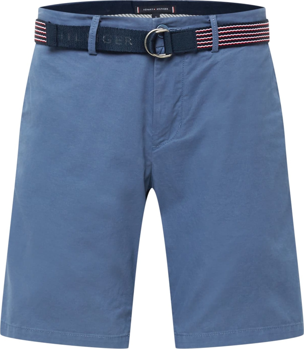 TOMMY HILFIGER Chino kalhoty 'BROOKLYN' kouřově modrá / marine modrá / bílá / červená