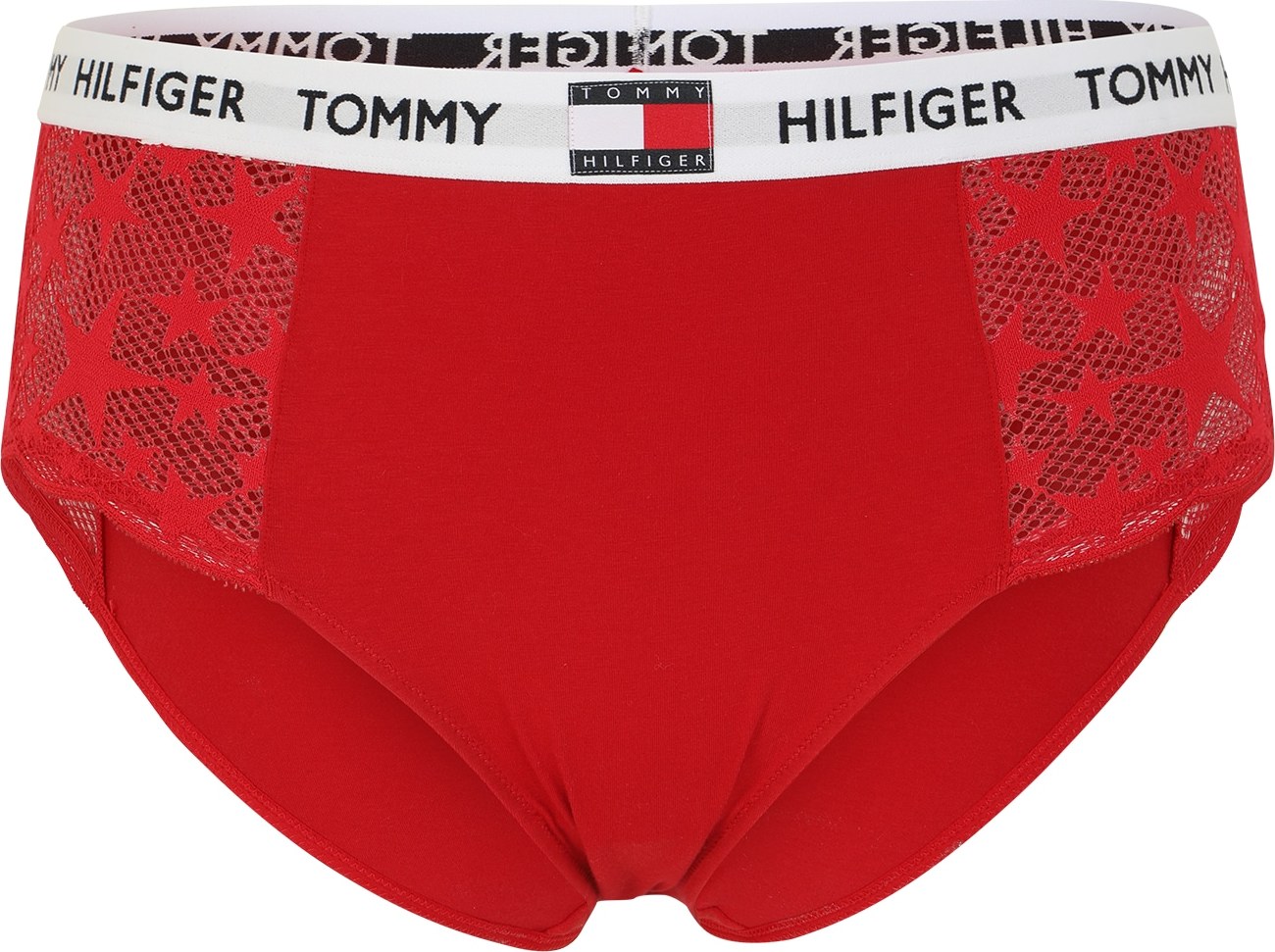 Tommy Hilfiger Underwear Plus Kalhotky červená / bílá / noční modrá