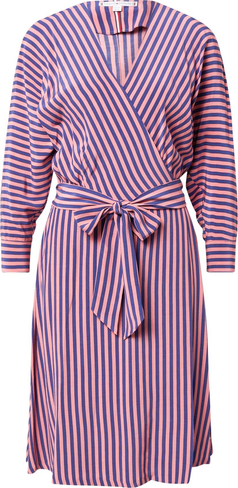 TOMMY HILFIGER Šaty lososová / královská modrá