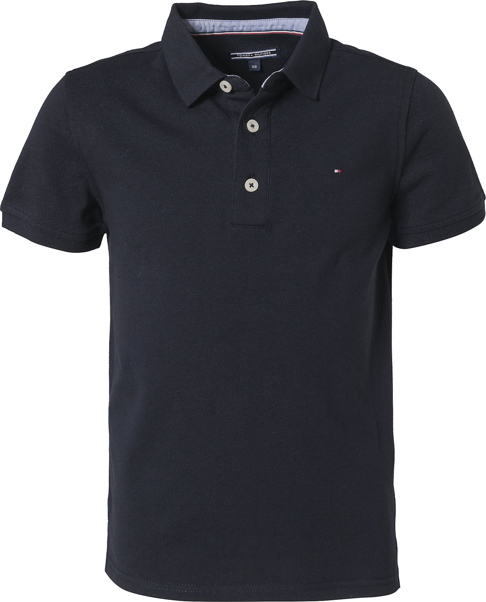 TOMMY HILFIGER Tričko noční modrá / bílá / ohnivá červená
