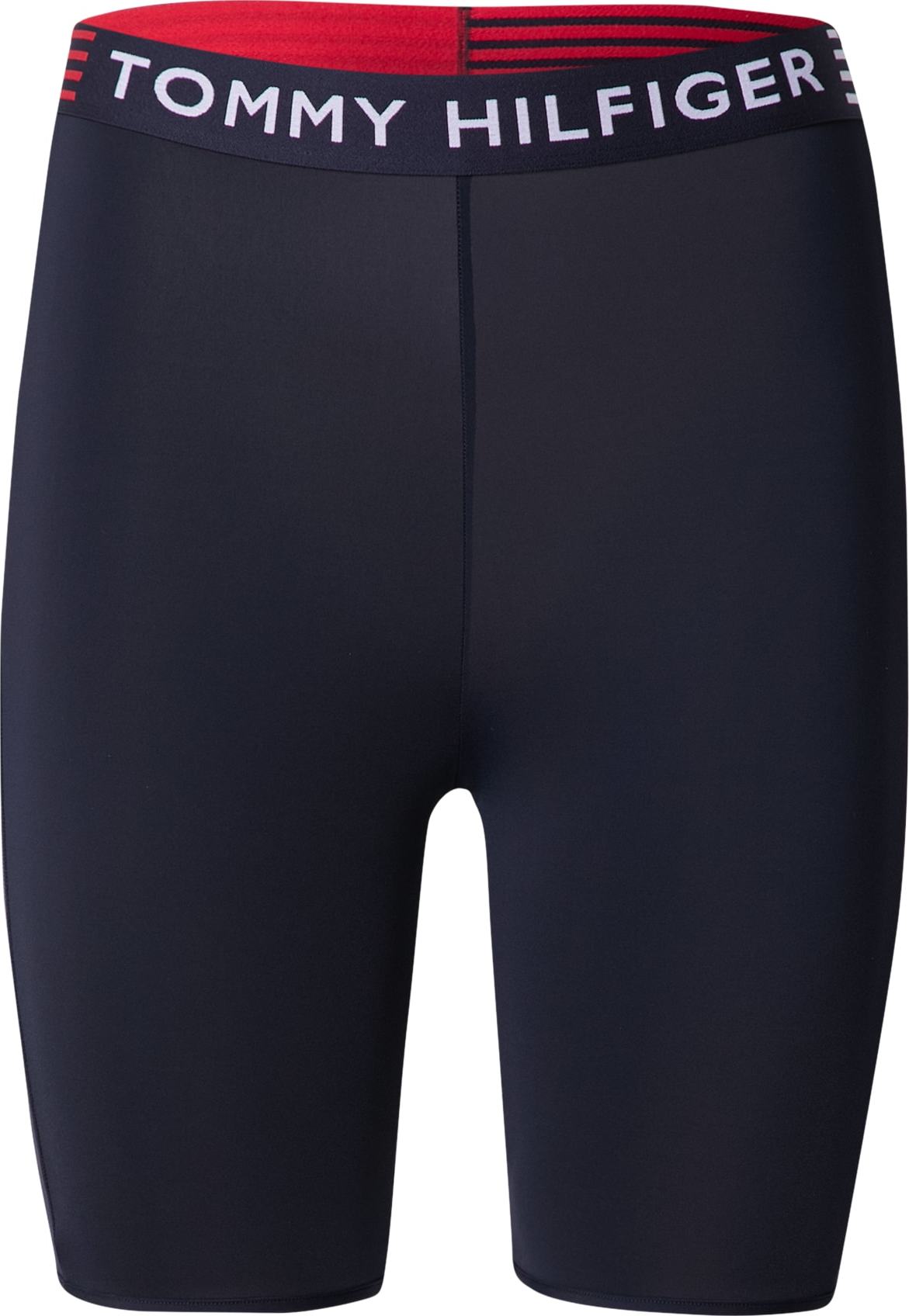 Tommy Hilfiger Underwear Kalhoty 'CYCLIST' modrá / bílá / červená
