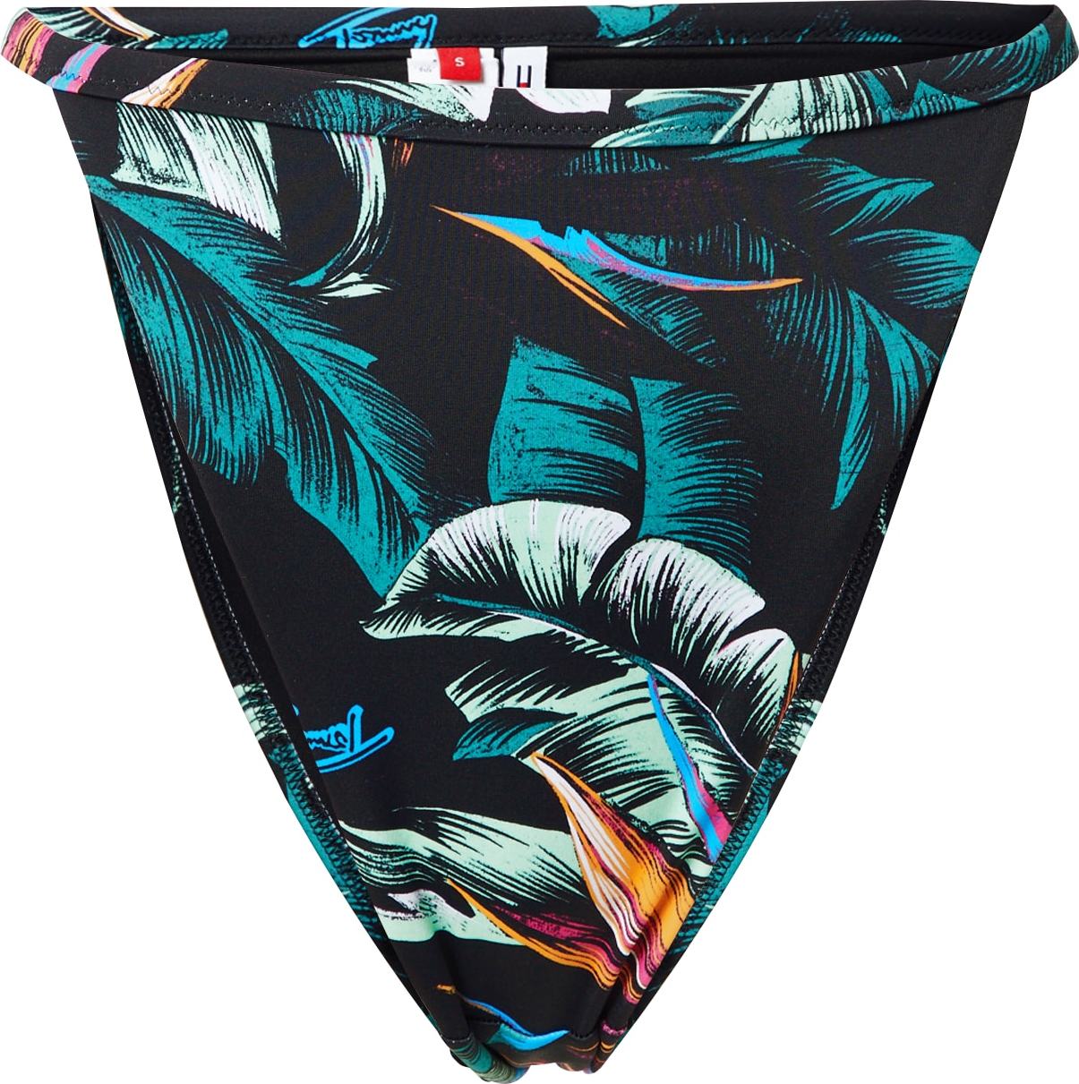 Tommy Hilfiger Underwear Spodní díl plavek černá / nefritová / pastelově zelená / modrá / oranžová / pink