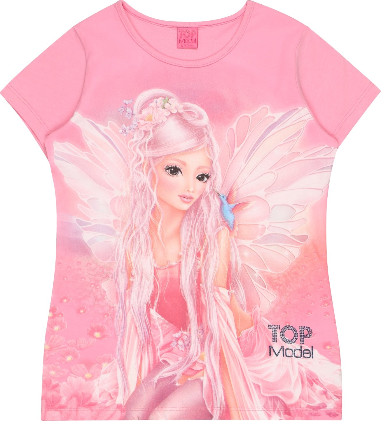 TOP MODEL Tričko pink / mix barev