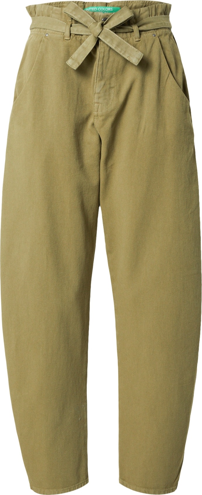 UNITED COLORS OF BENETTON Kalhoty khaki