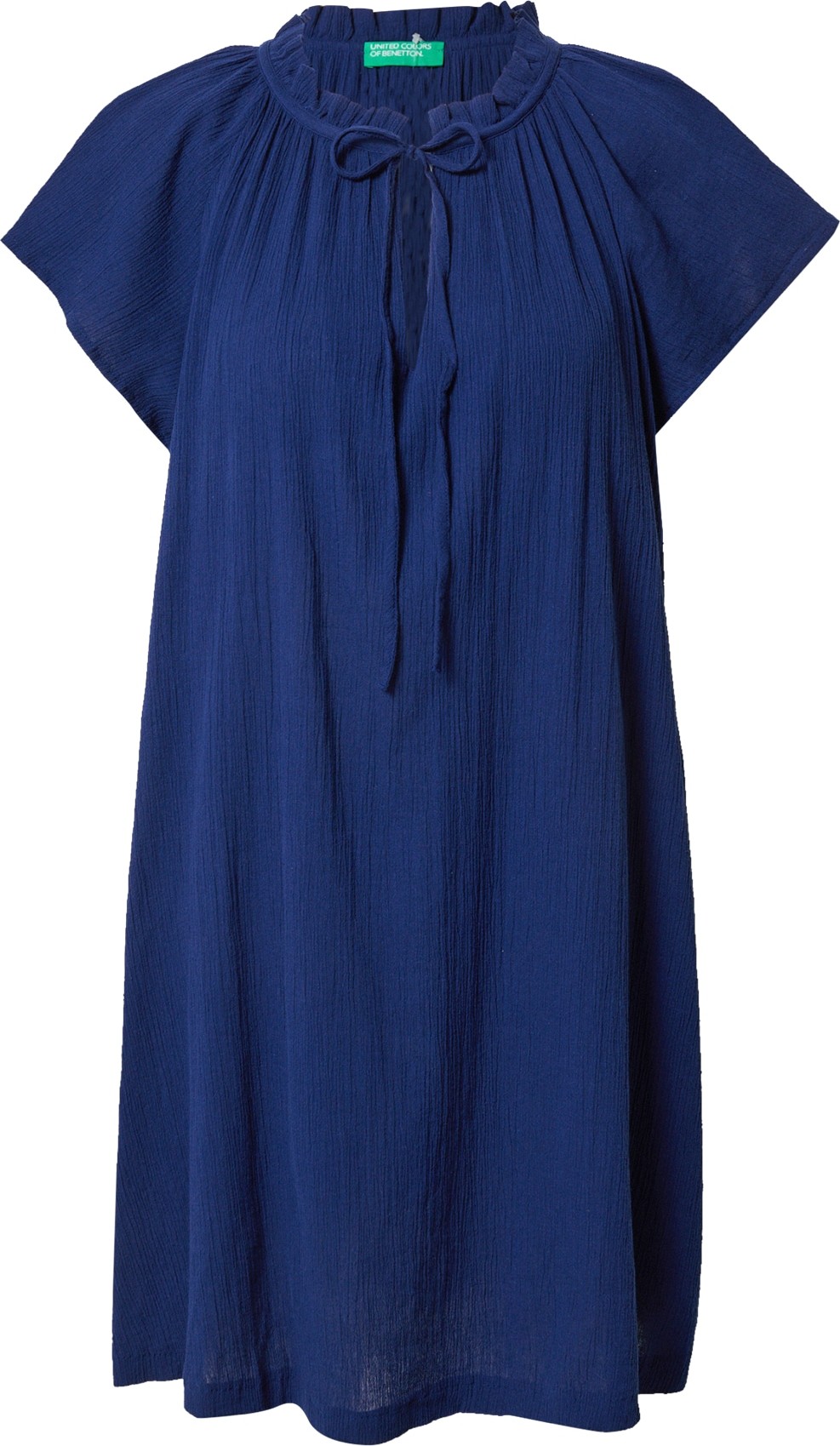 UNITED COLORS OF BENETTON Košilové šaty tmavě modrá