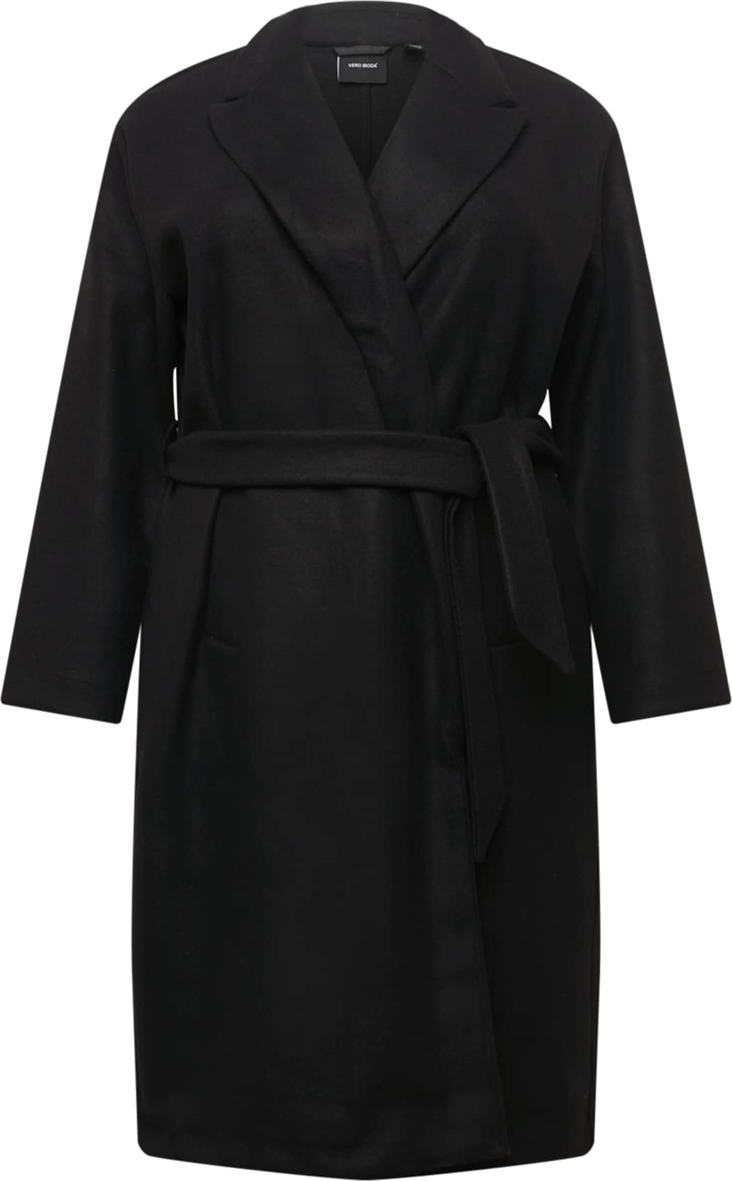 Vero Moda Curve Přechodný kabát 'Fortune' černá