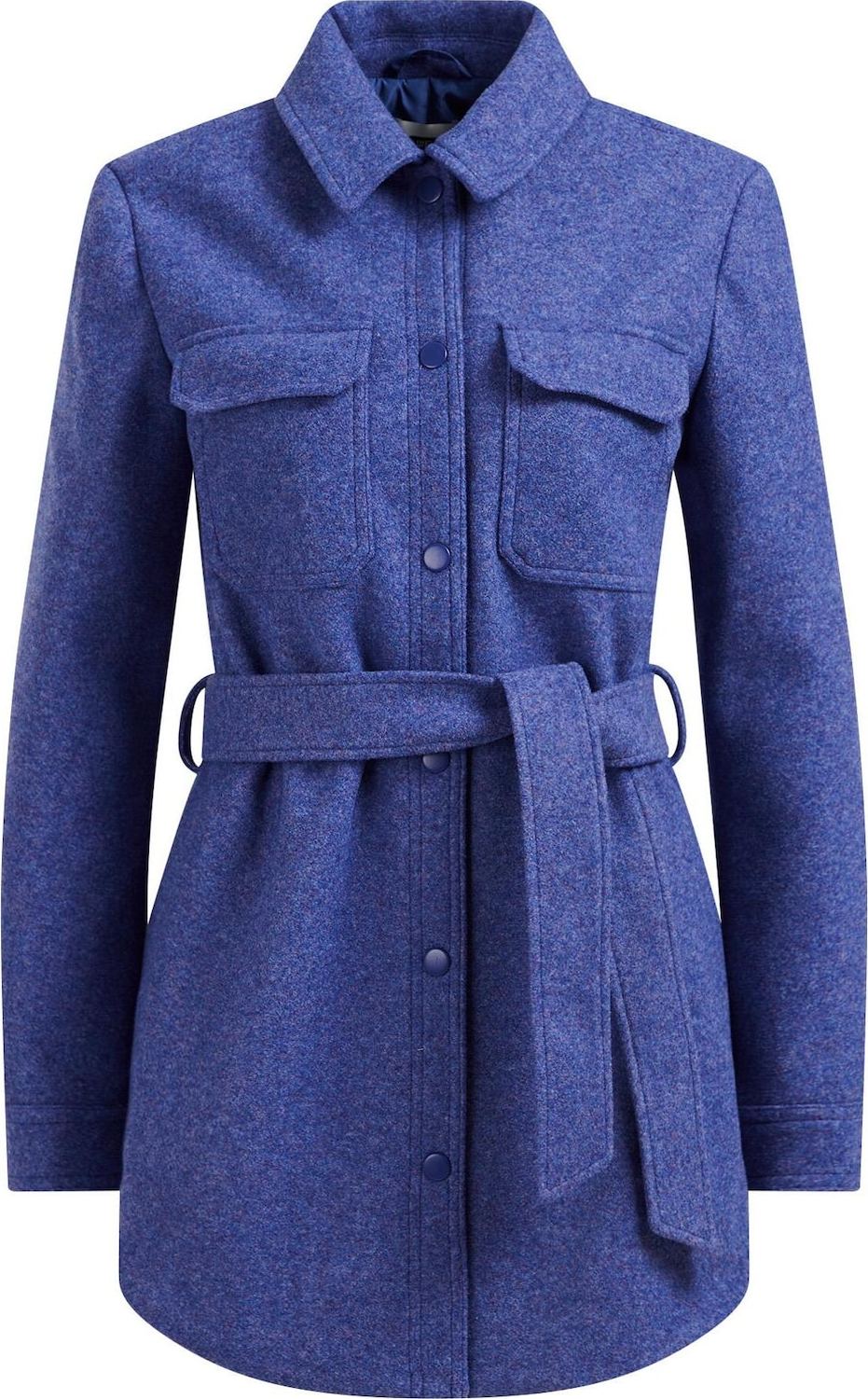 WE Fashion Přechodný kabát fialkově modrá