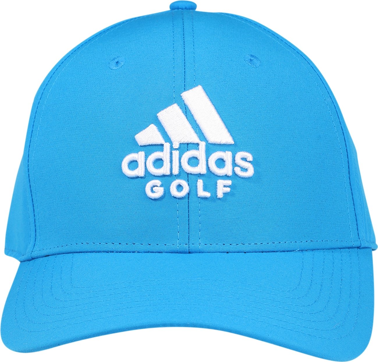 adidas Golf Sportovní kšiltovka azurová modrá / bílá