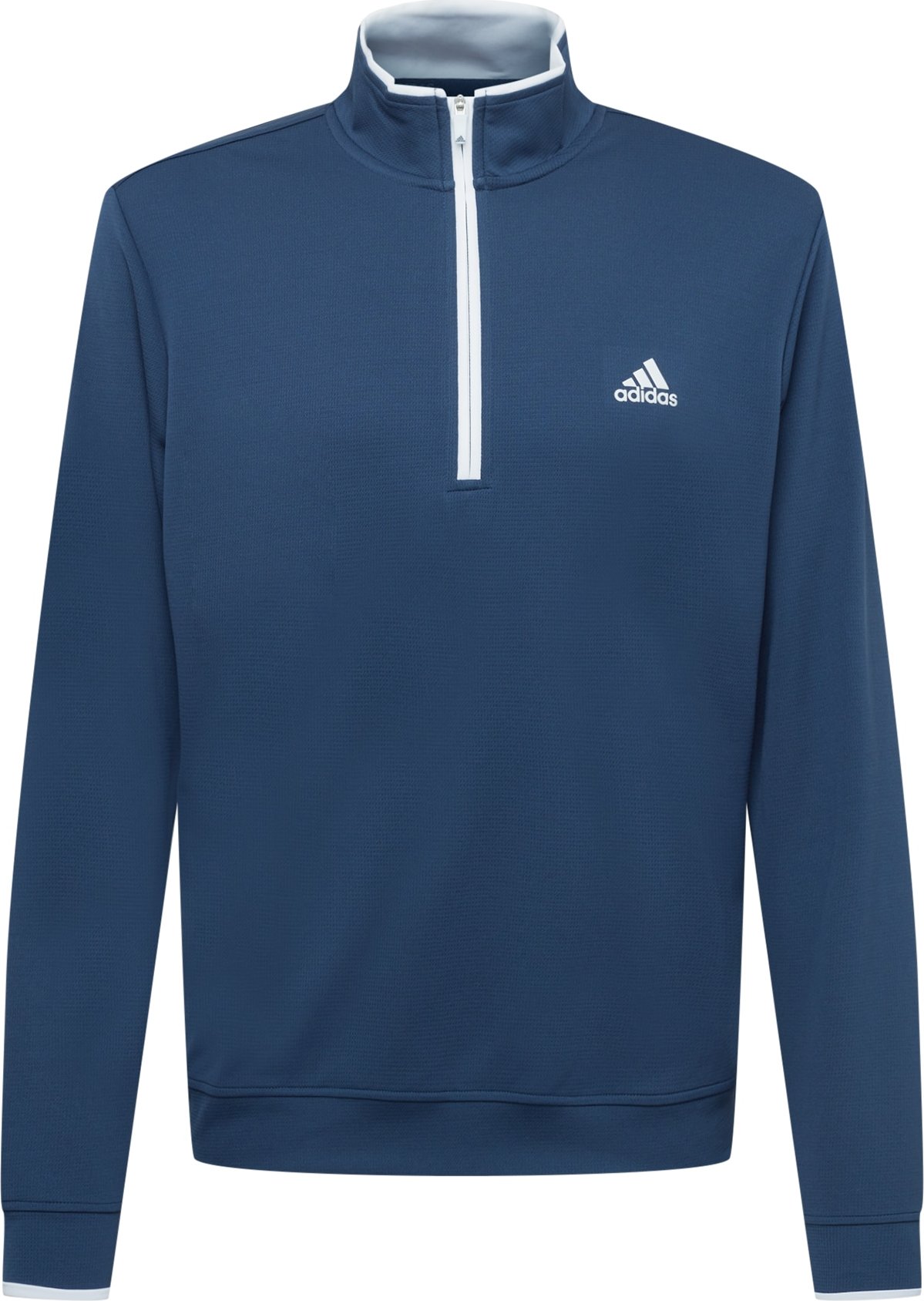 adidas Golf Sportovní mikina bílá / námořnická modř