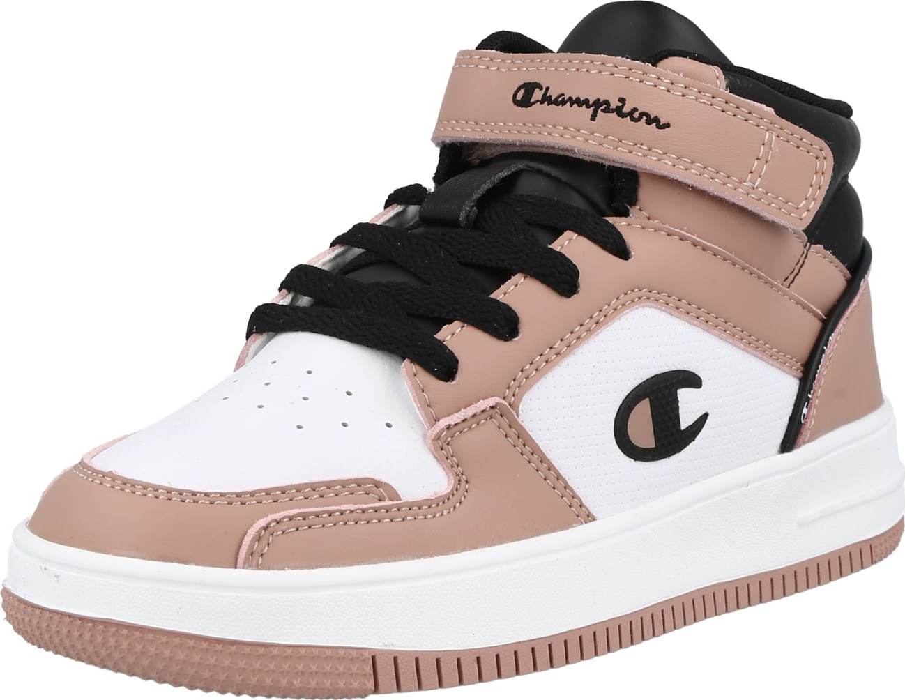 Champion Authentic Athletic Apparel Tenisky 'REBOUND 2.0' bílá / pudrová / černá