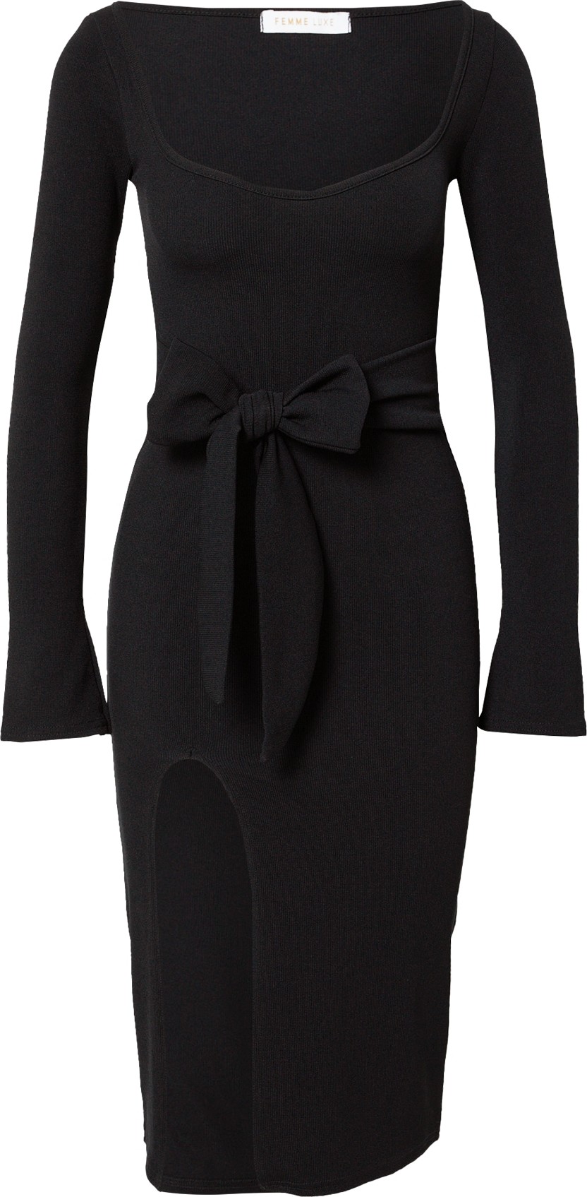 Femme Luxe Šaty 'ELOWEN' černá