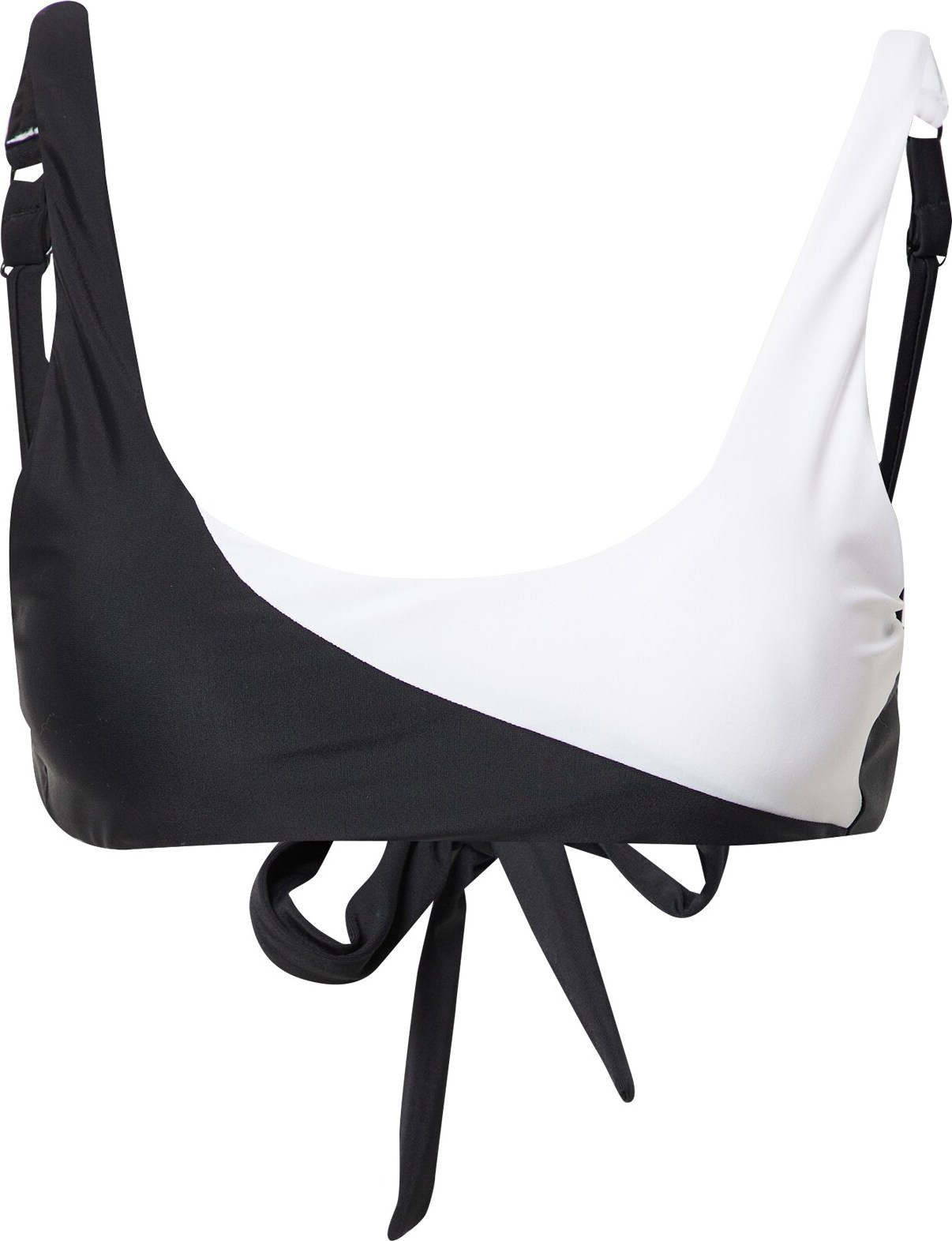 hunkemöller x NA-KD Horní díl plavek černá / bílá