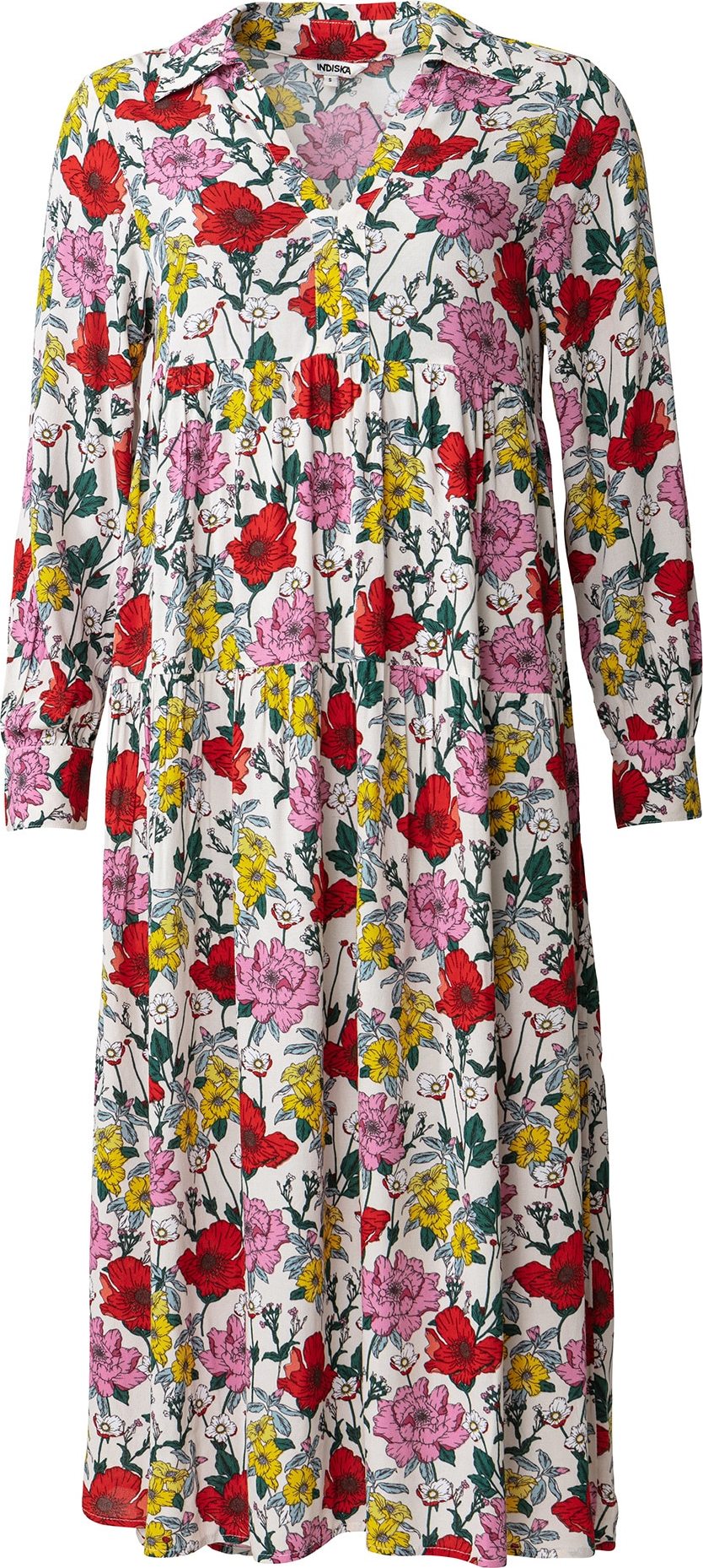 Indiska Košilové šaty mix barev