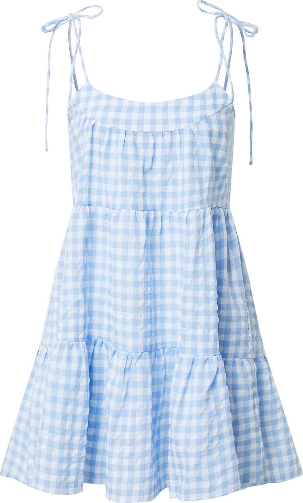 MINKPINK Letní šaty 'THEA' bílá / světlemodrá