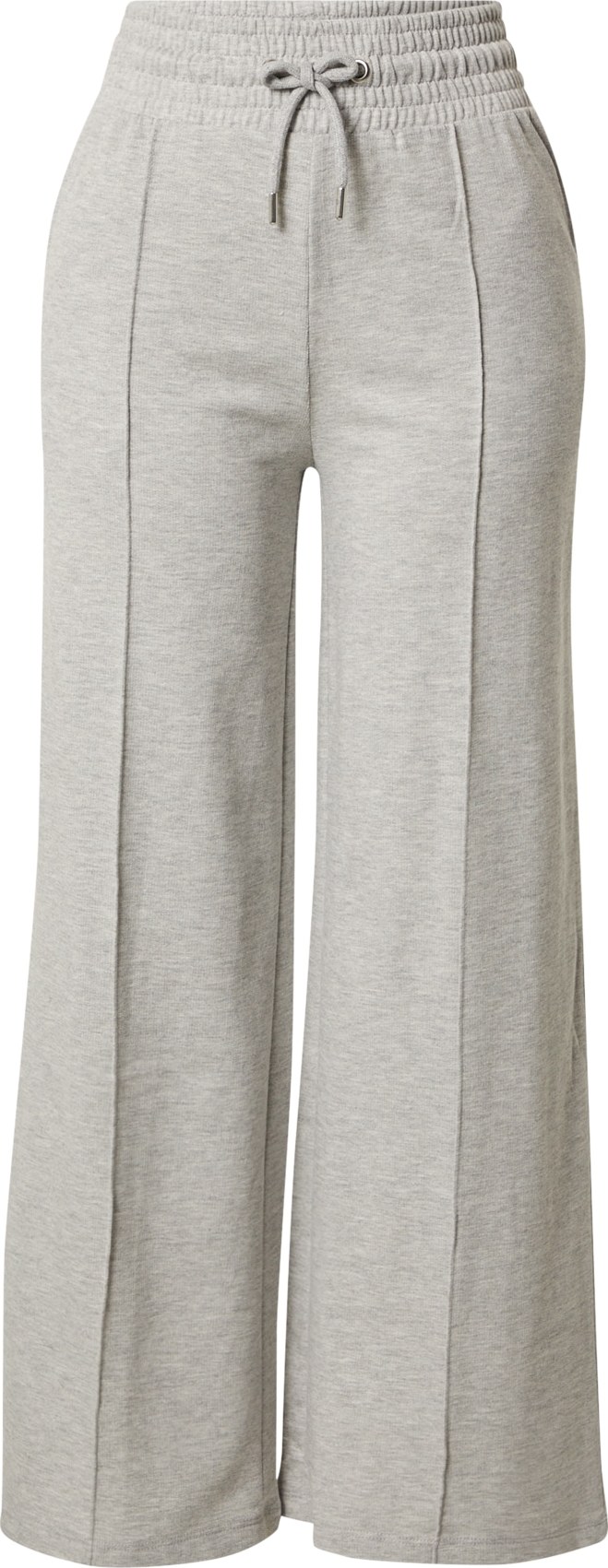 NEW LOOK Kalhoty se sklady v pase šedá