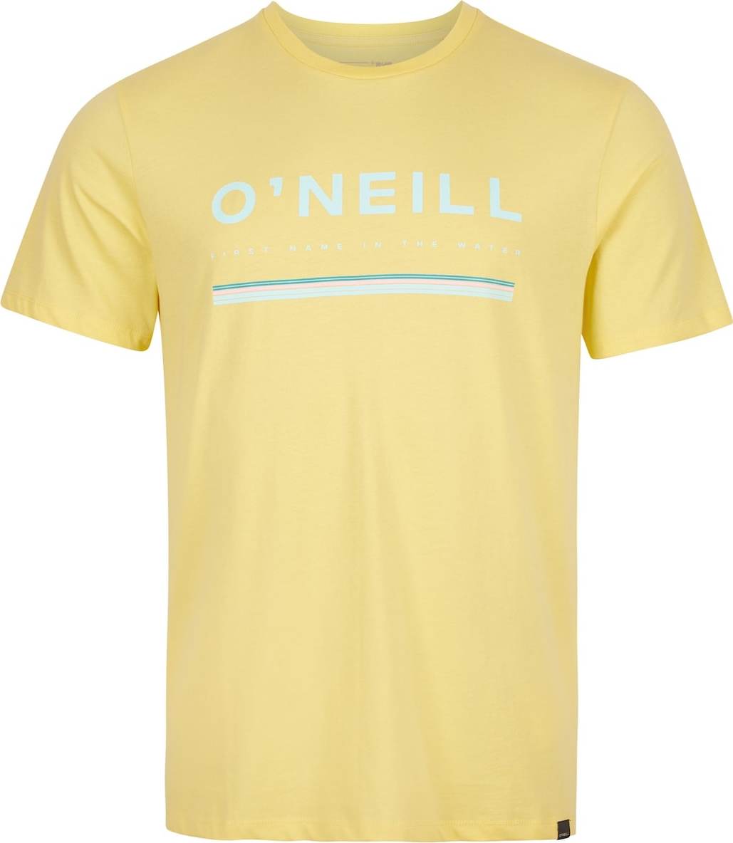 O'NEILL Tričko 'Arrowhead' světlemodrá / modrá / tělová / žlutá