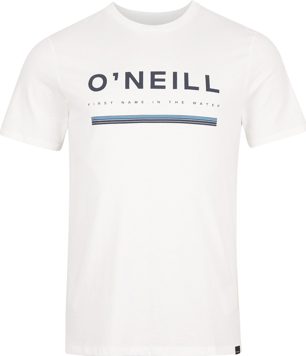 O'NEILL Tričko bílá / černá / modrá