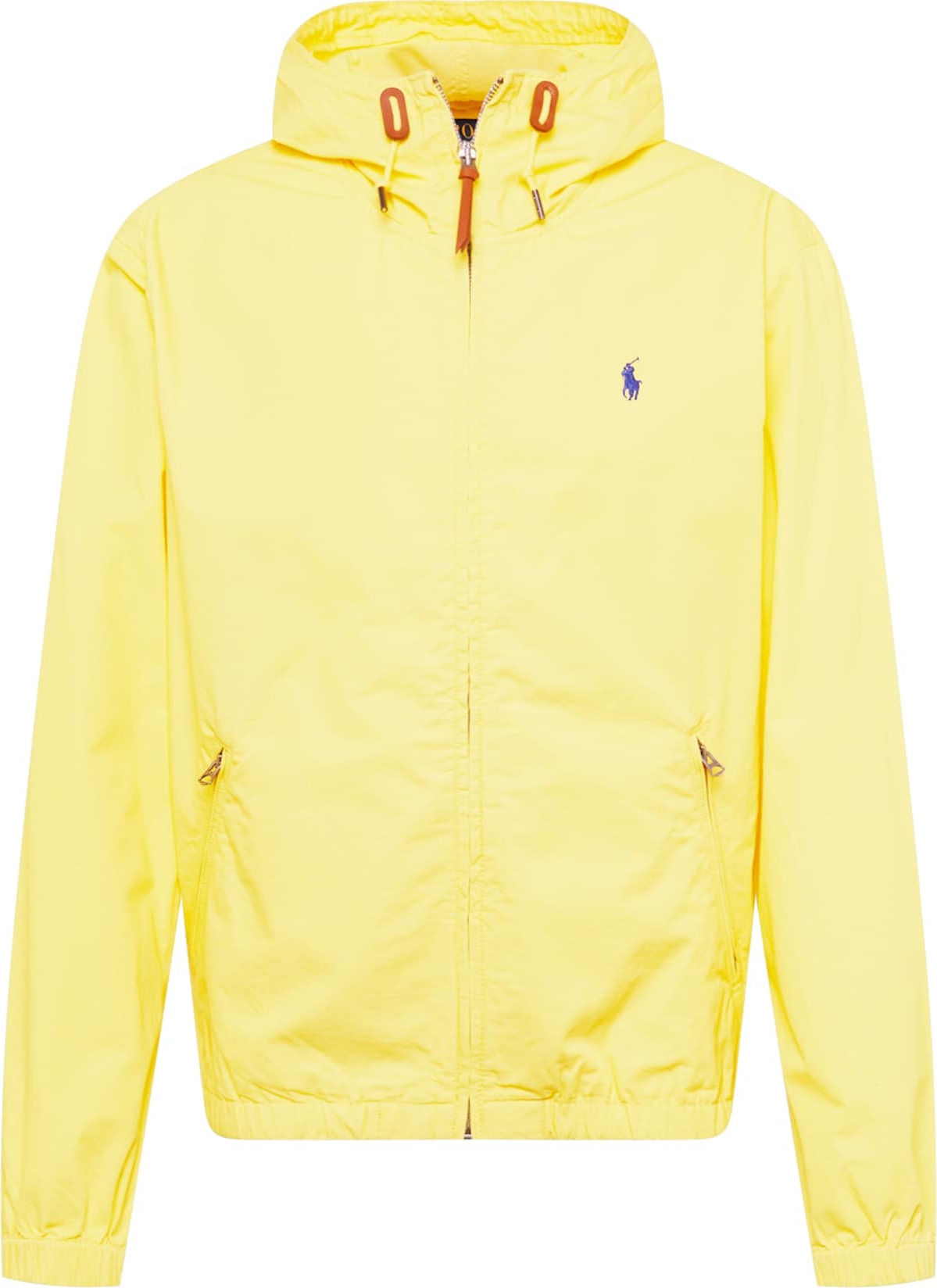 Polo Ralph Lauren Přechodná bunda žlutá / marine modrá