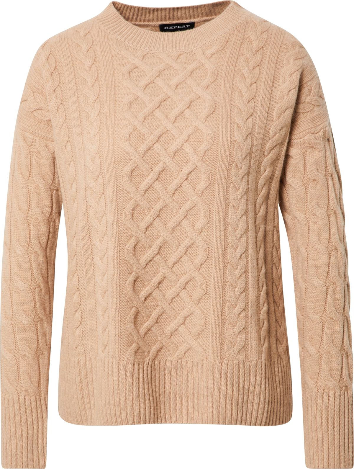 REPEAT Cashmere Svetr velbloudí
