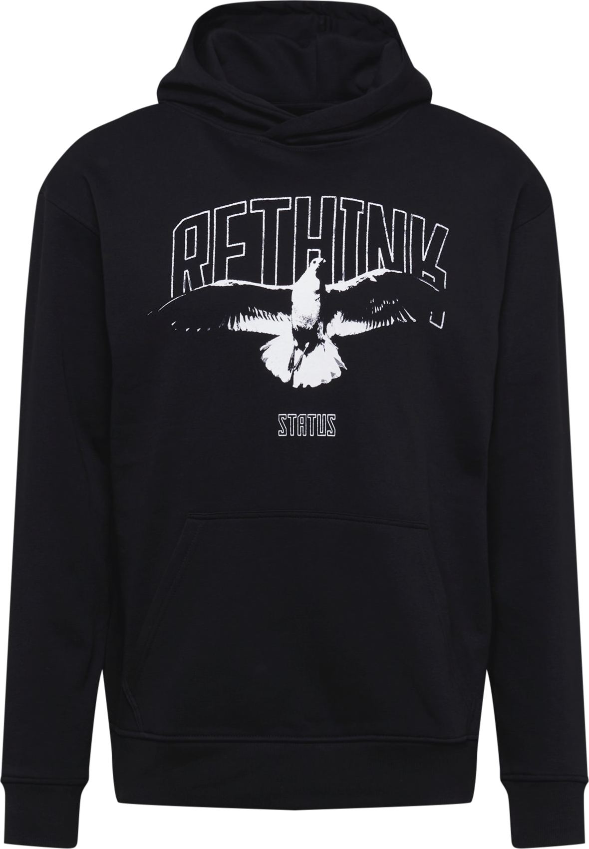 Rethink Status Mikina černá / bílá