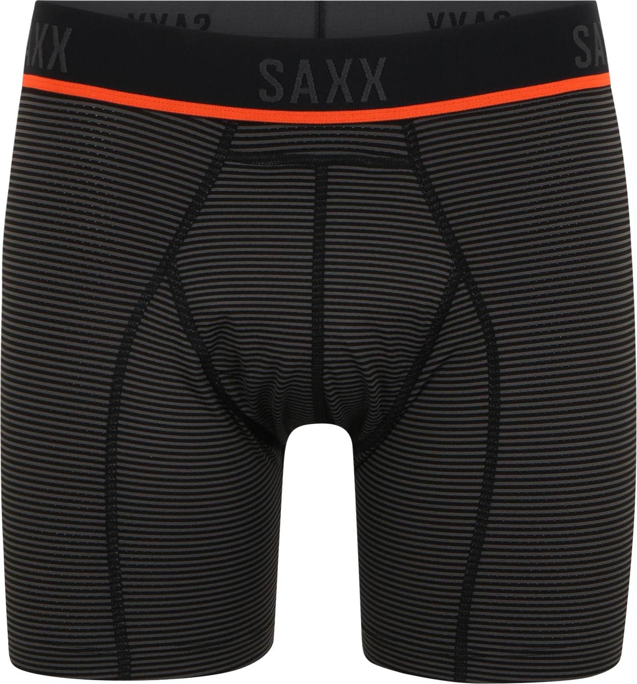 SAXX Sportovní spodní prádlo 'KINETIC' tmavě šedá / černá / svítivě oranžová
